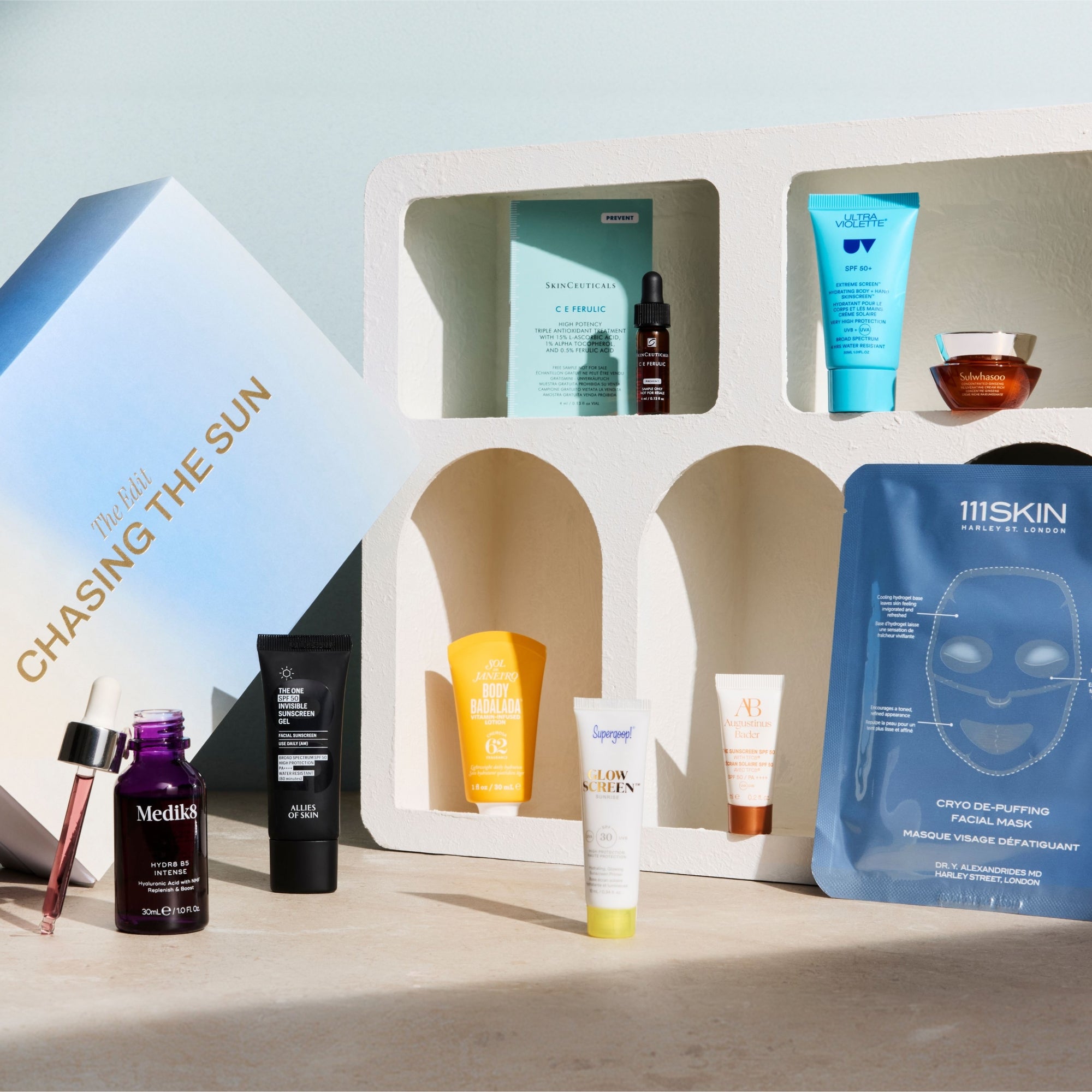 Chasing The Sun Skin Edit (worth over €210) | Cult Beauty
