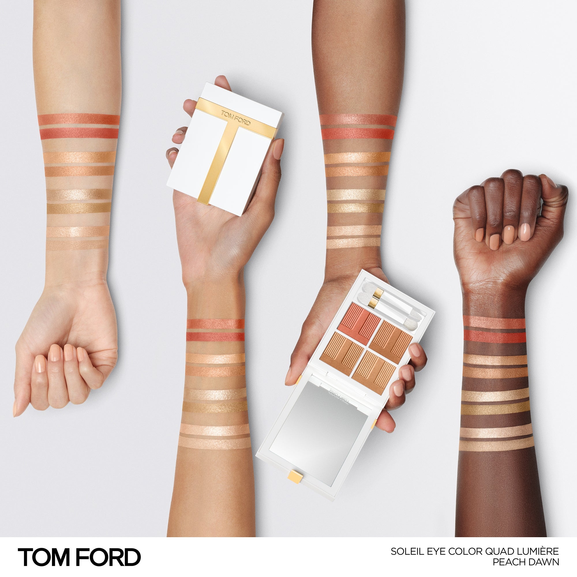 TOM FORD Soleil Eye Colour Quad Lumière (Various Shades) | Cult Beauty