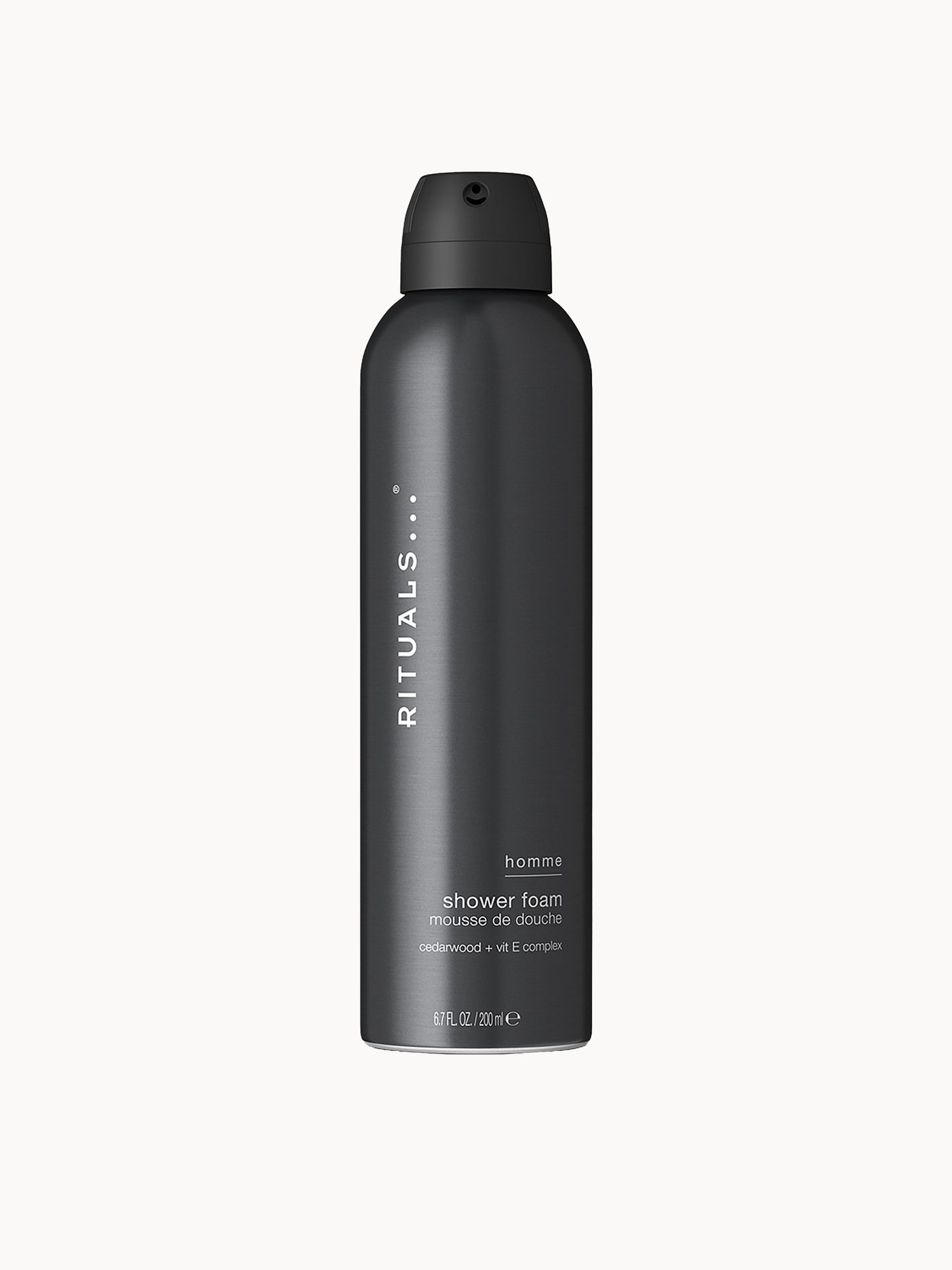 Rituals Homme Collection Foaming Shower Gel Cedar Wood + Vitamin E Complex 200ml