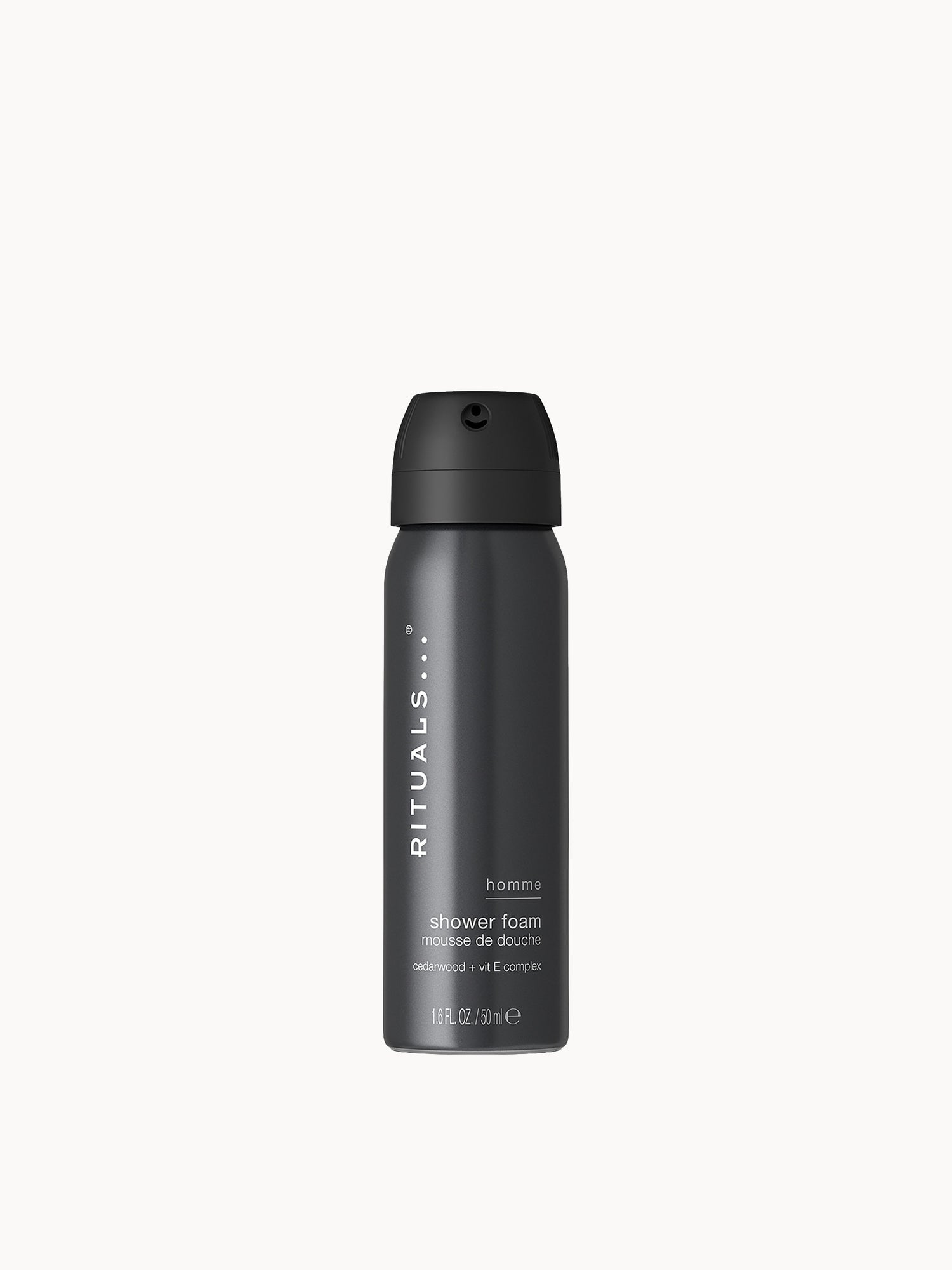 Rituals Homme Collection Foaming Shower Gel Cedar Wood + Vitamin E Complex 50ml