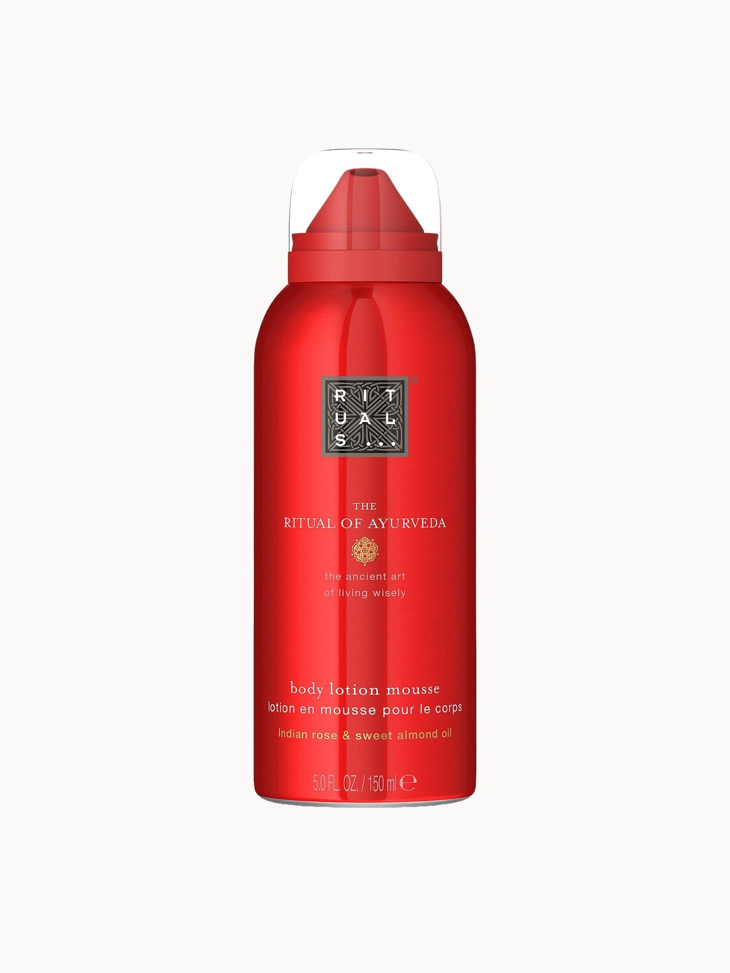 Rituals The Ritual of Ayurveda Body Lotion Mousse Indian Rose & Sweet Almond 150ml