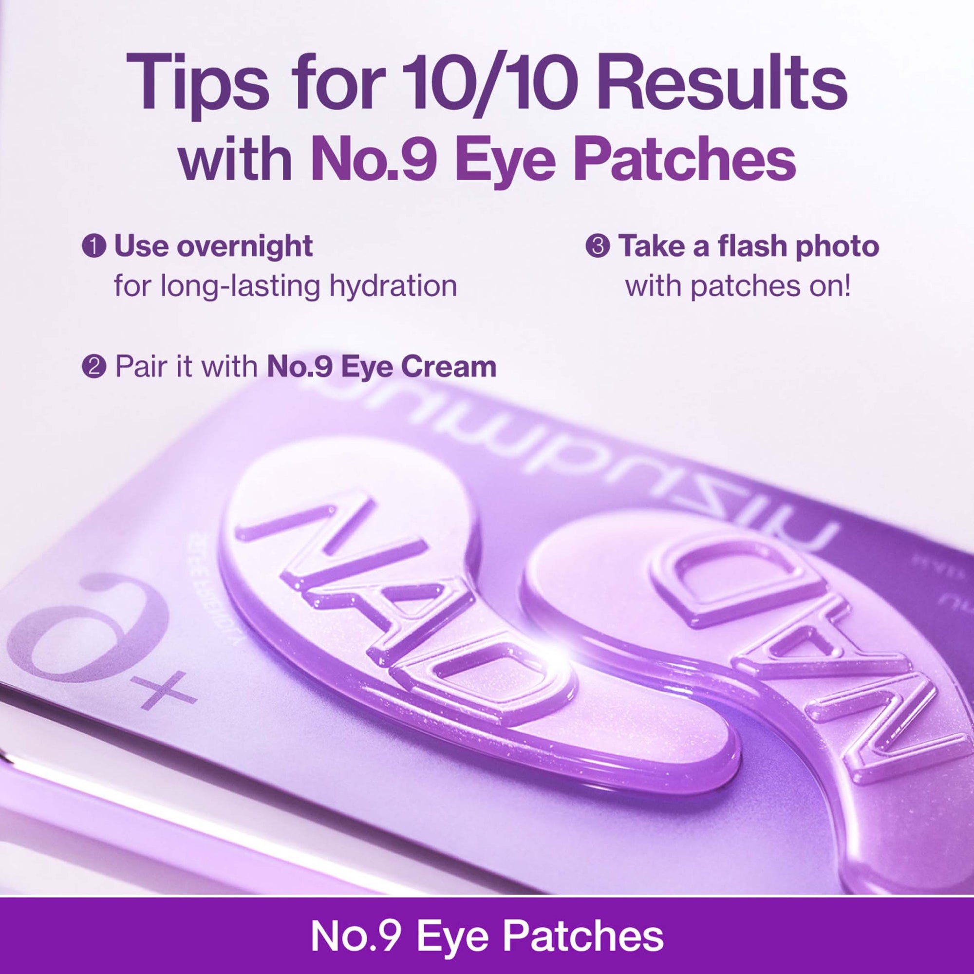 Numbuzin No.9 NAD Collagen Under Eye Patches (Pack of 5) | Cult Beauty