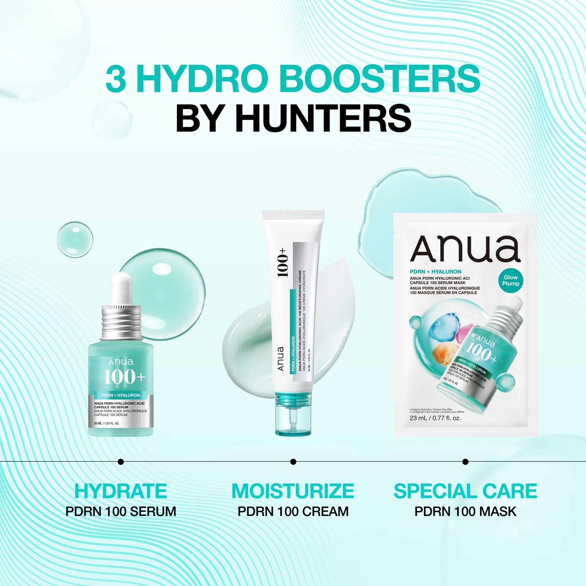 Anua K-Pop Demon Hunters PDRN Glow Discovery Set | Cult Beauty