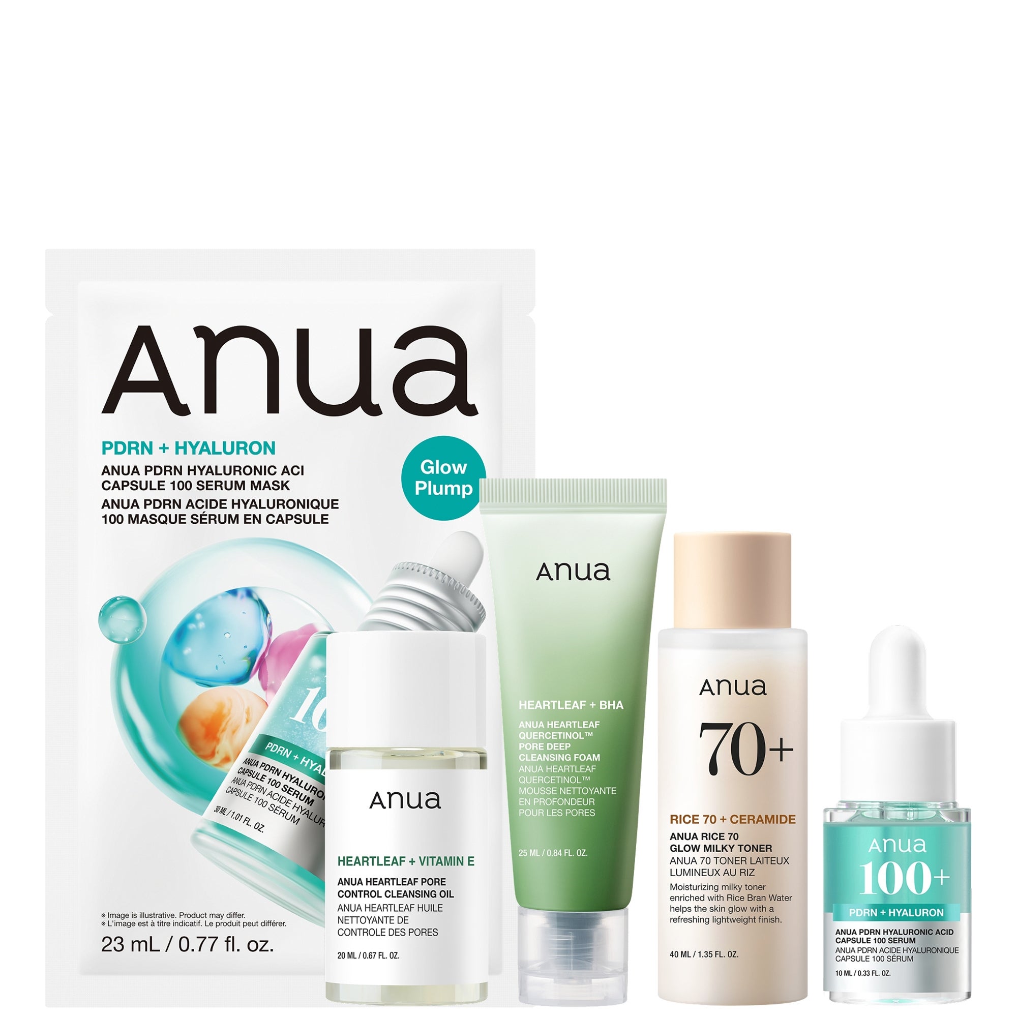 Anua K-Pop Demon Hunters Glow Skin Discovery Set | Cult Beauty