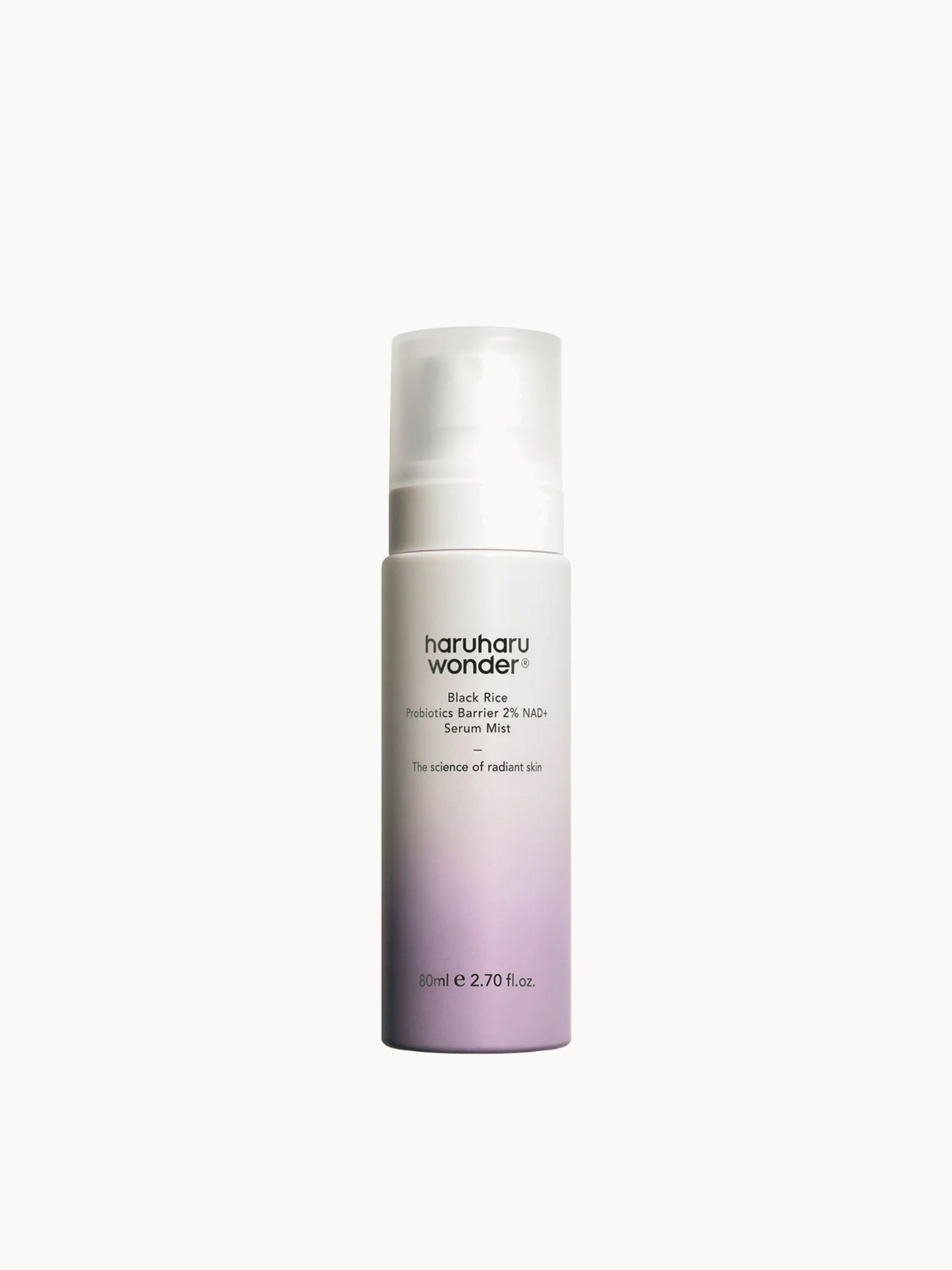 HaruHaru Wonder Black Rice Probiotics Barrier NAD+ Serum Mist 80ml