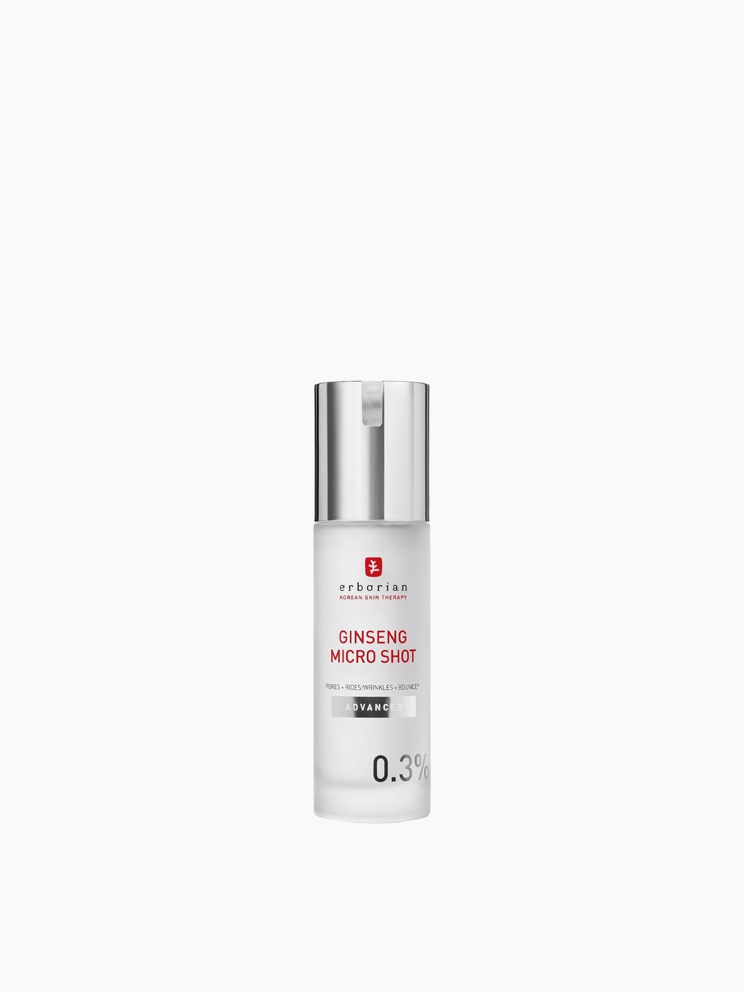 Erborian Ginseng Micro Shot 0.1 30ml – Sérum de microinfusión retexturizante 30ml