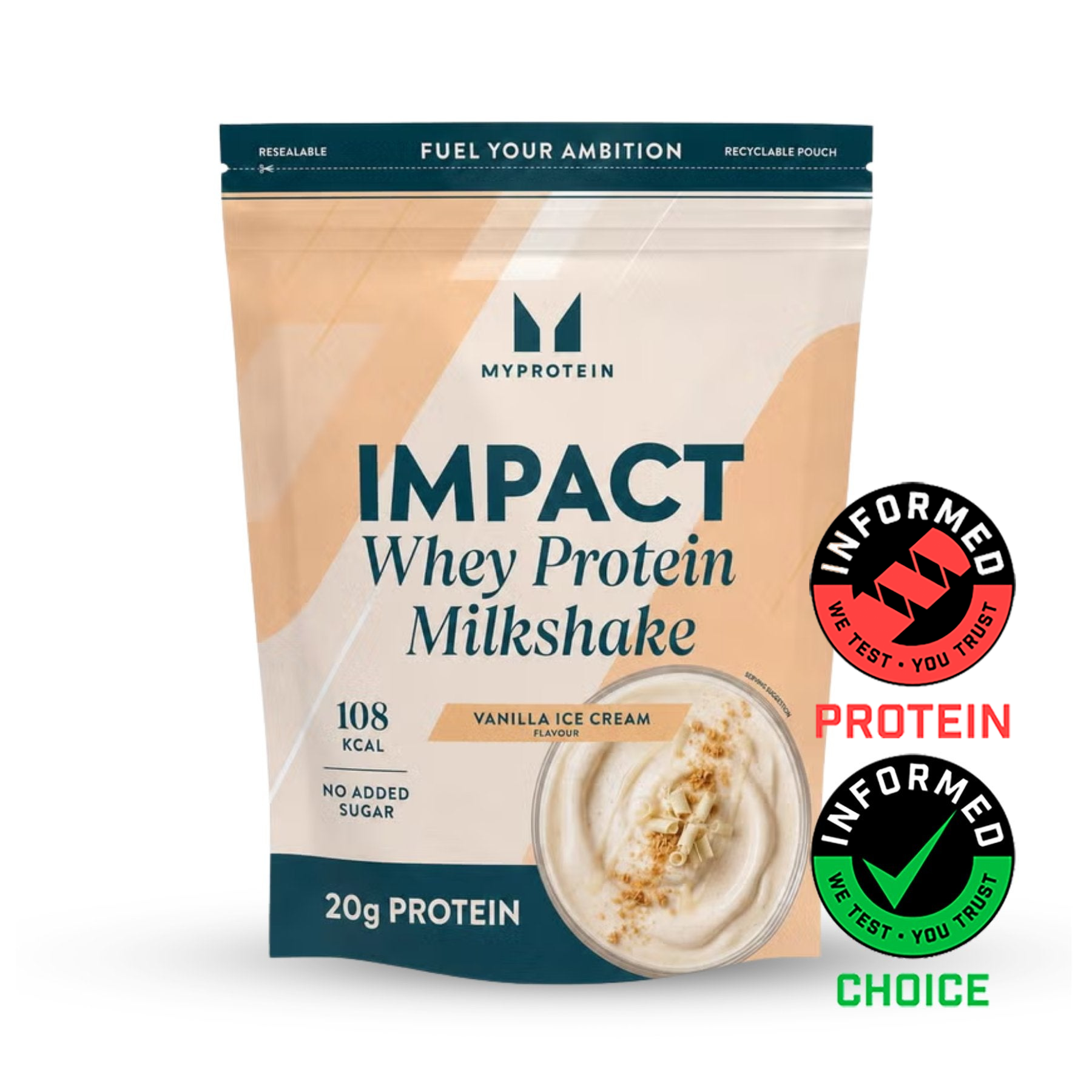 Impact Whey Protein Milkshake