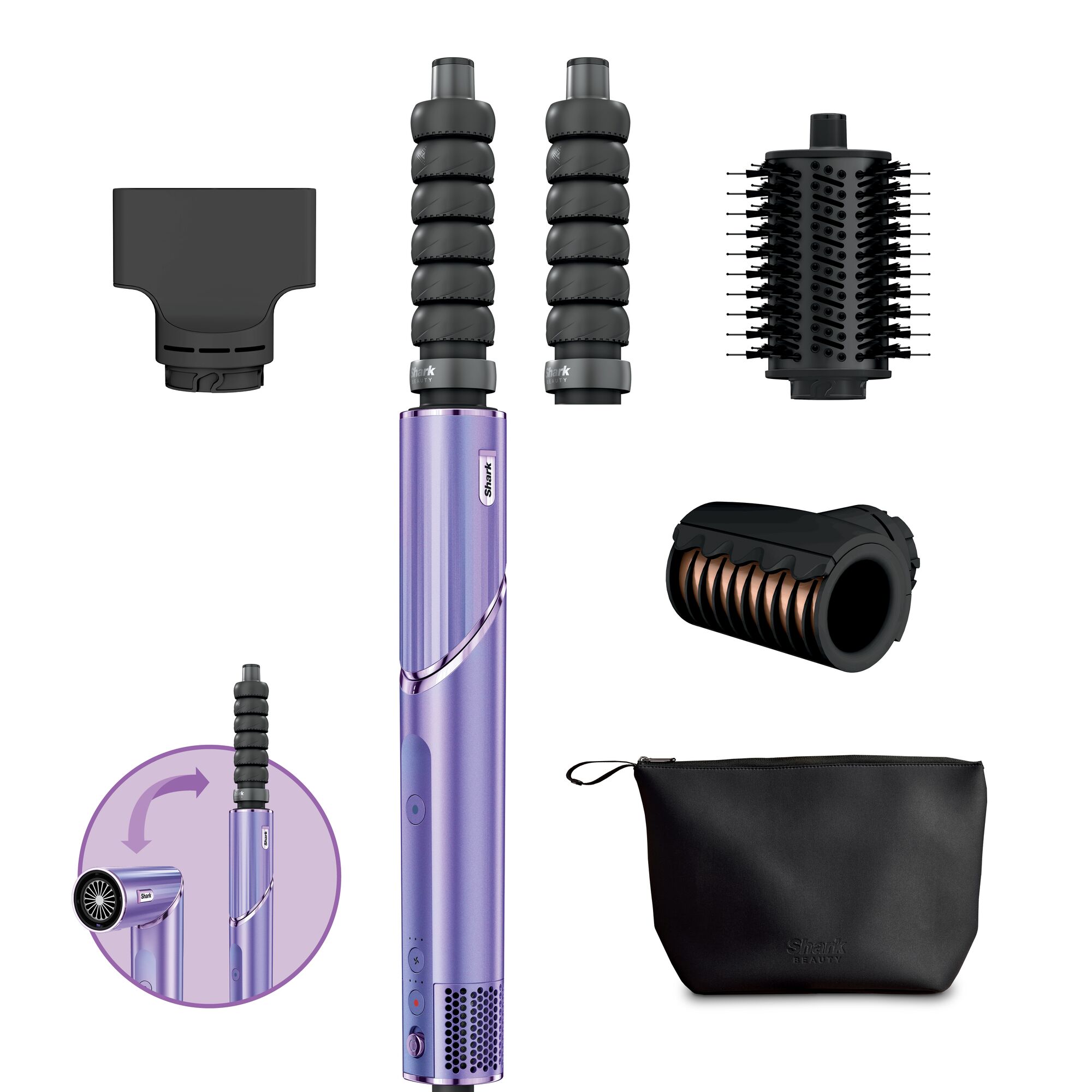 Shark Beauty FlexStyle Air Styler & Hair Dryer - Orchid Sunrise (Limited Edition)