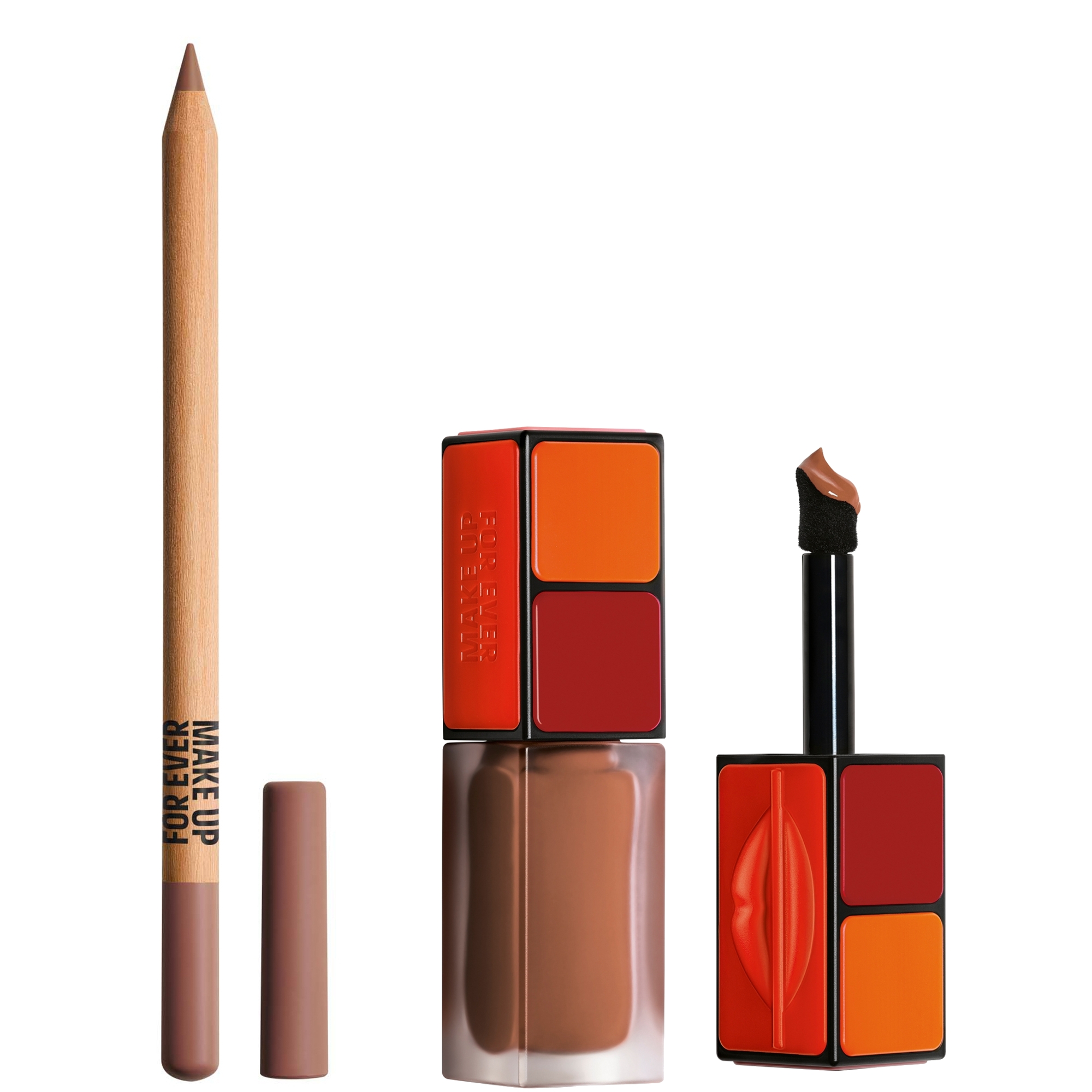 MAKE UP FOR EVER: MAKE UP FOR EVER Anywhere Caffeine Bundle - Artist Color Pencil & Liquid Color