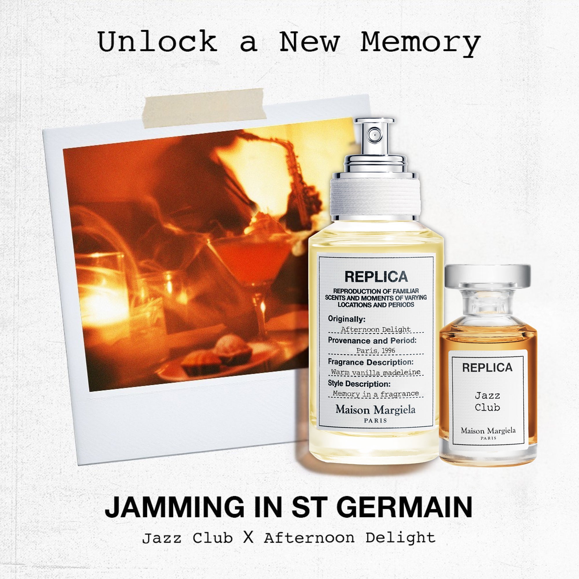 Maison Margiela Replica Jamming in Saint Germain: Afternoon