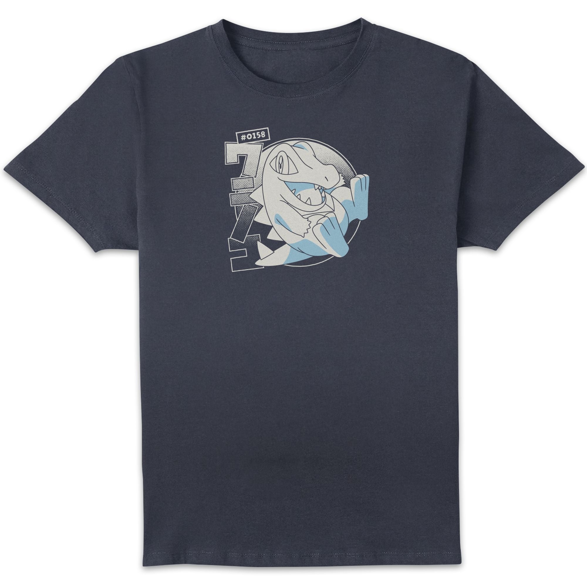 Pokémon Totodile Evolution Unisex T-Shirt - Navy - XL | Zavvi UK