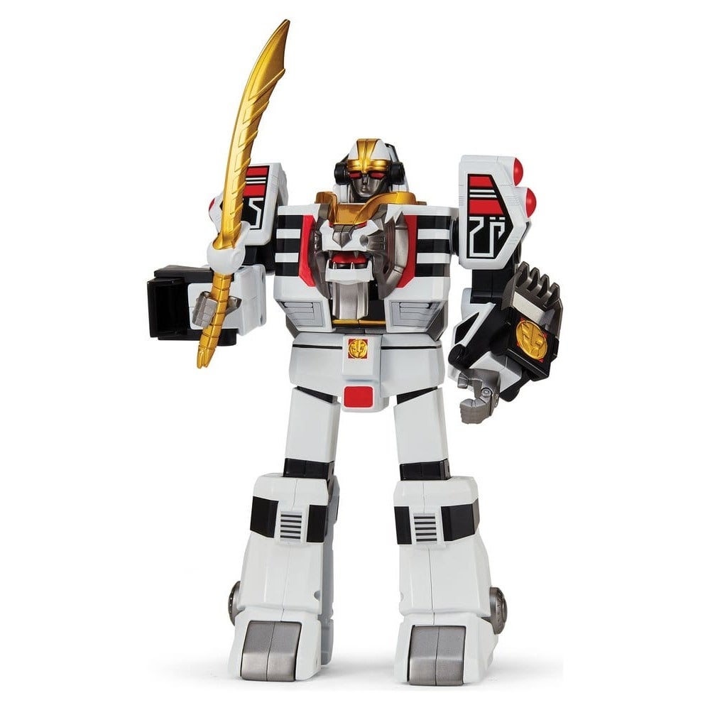 TOUMART T9G フィギュア ホワイト Mighty Morphin Power Rangers White Tigerzord Action Figure 25 cm