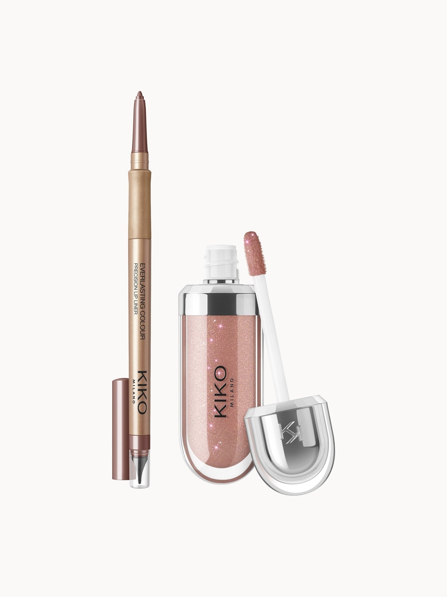 KIKO Milano 3D Hydra Lip Combo Set (Various Shades) (Worth £20.98)