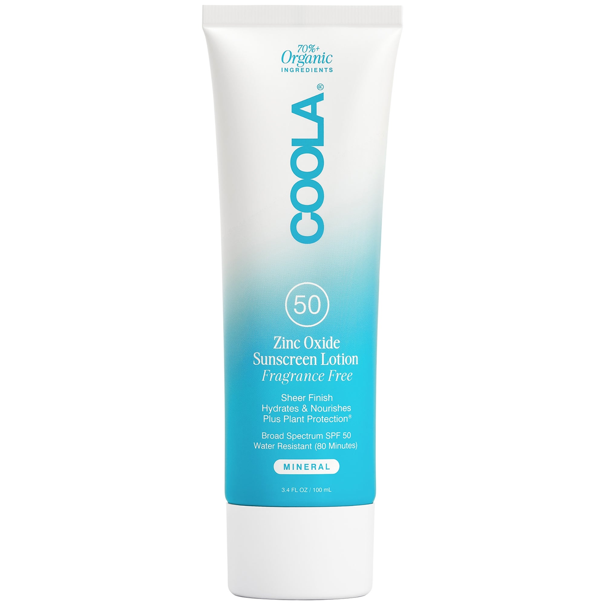 COOLA Mineral Body SPF50 Fragrance-Free 3.4oz | Dermstore