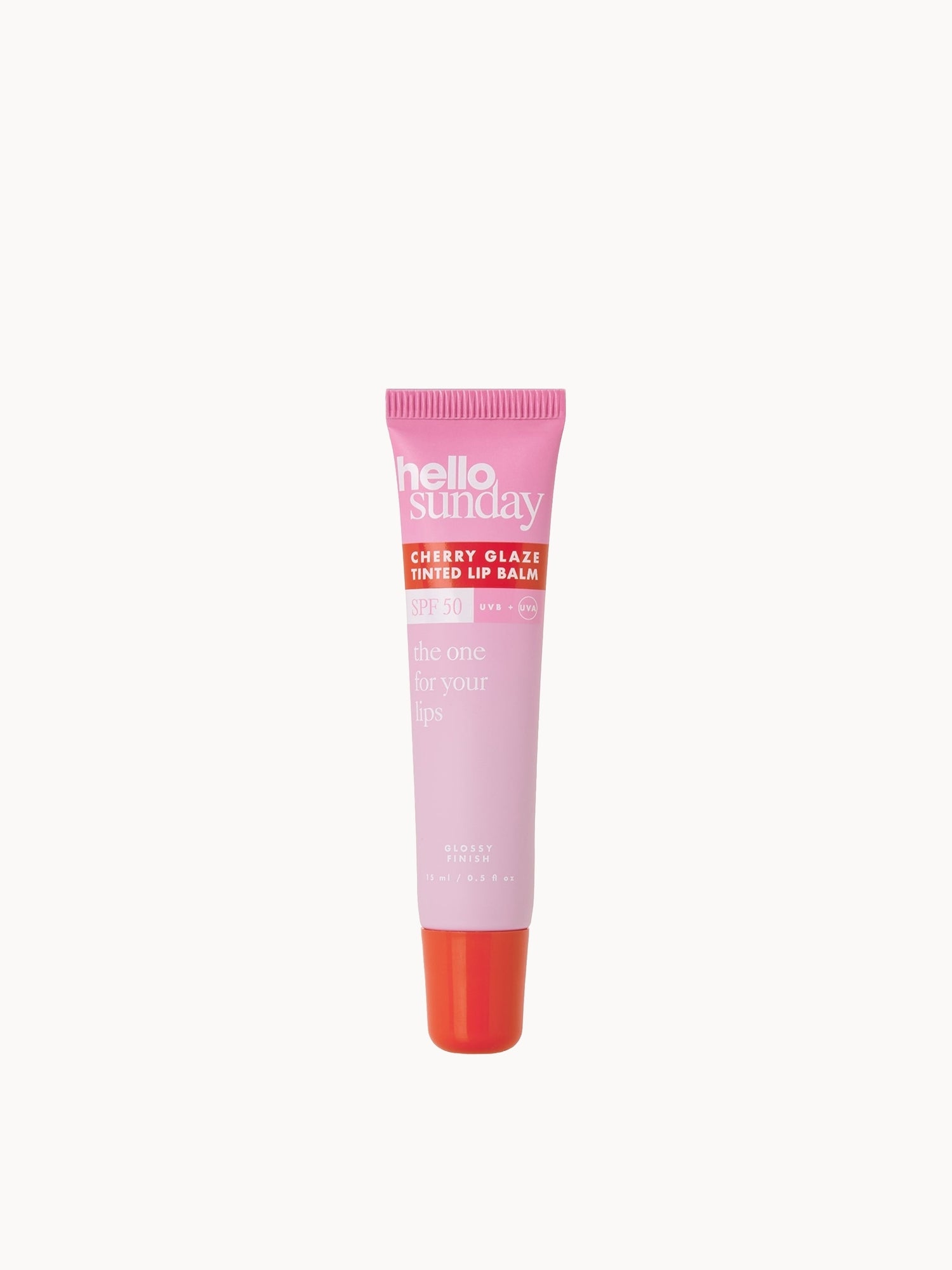 Hello Sunday Tinted Lip Balm SPF50 15ml - Cherry Glaze
