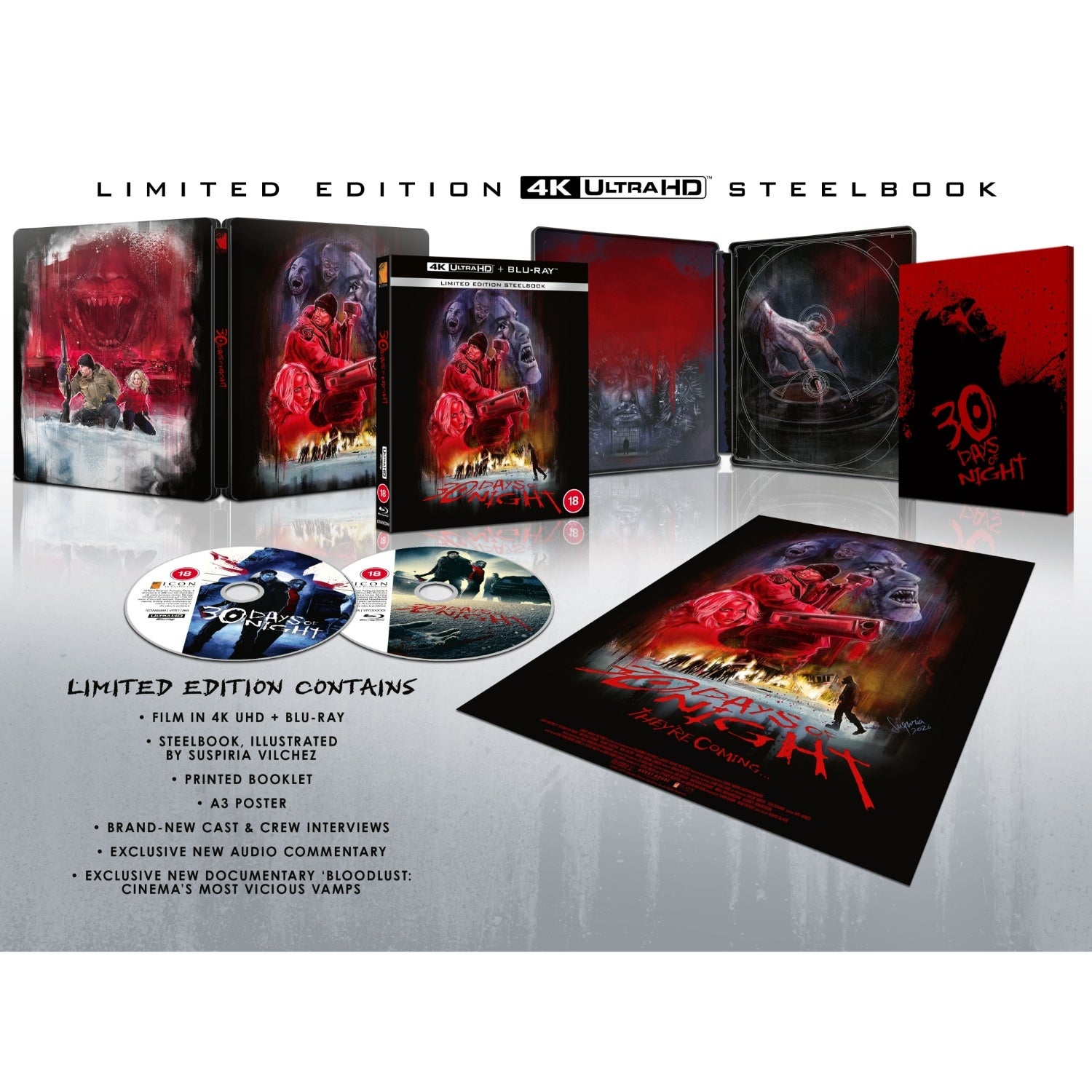 30 Days of Night 4K Ultra HD Limited Edition SteelBook ®