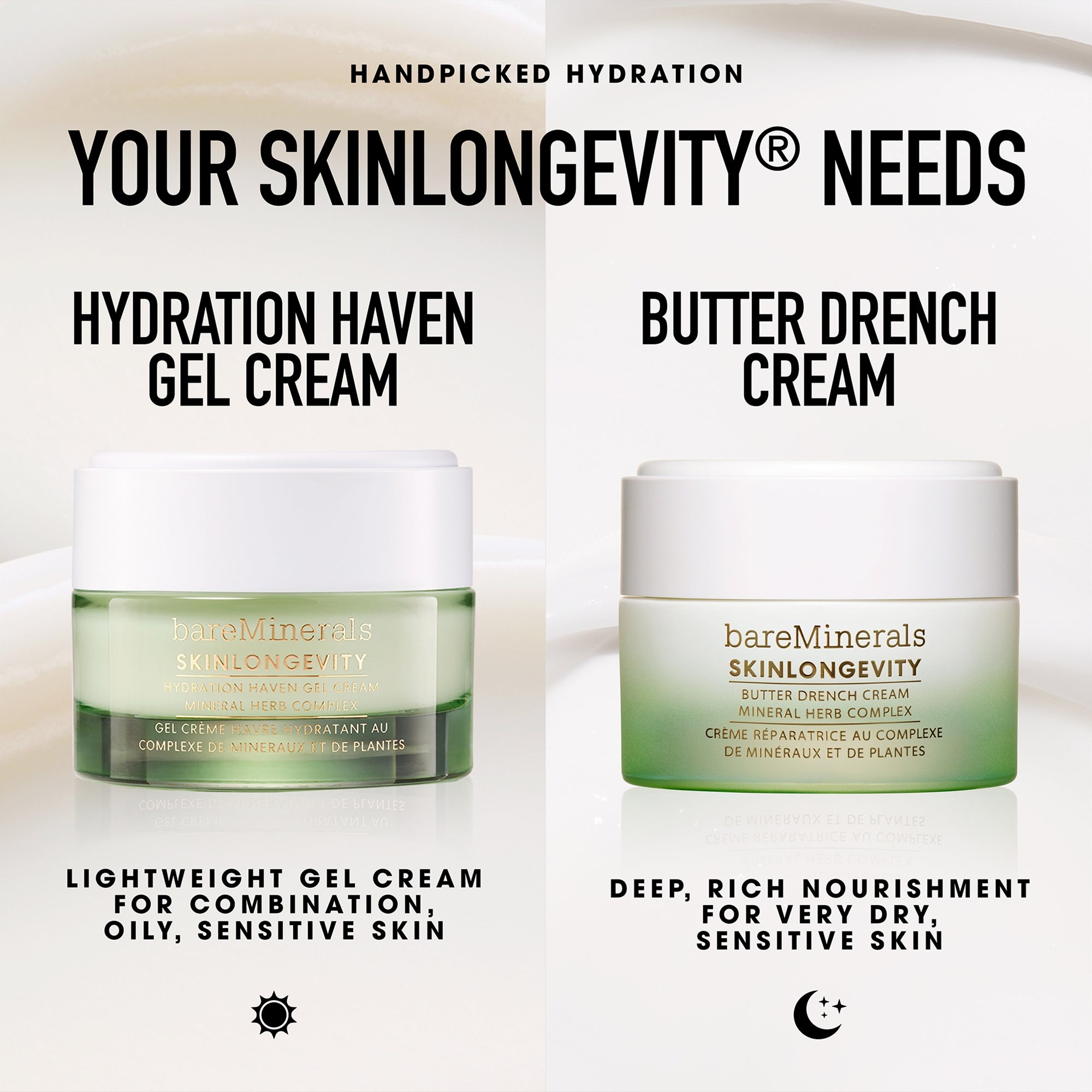 bareMinerals Skinlongevity Hydration Haven Gel Cream 50g | Cult Beauty
