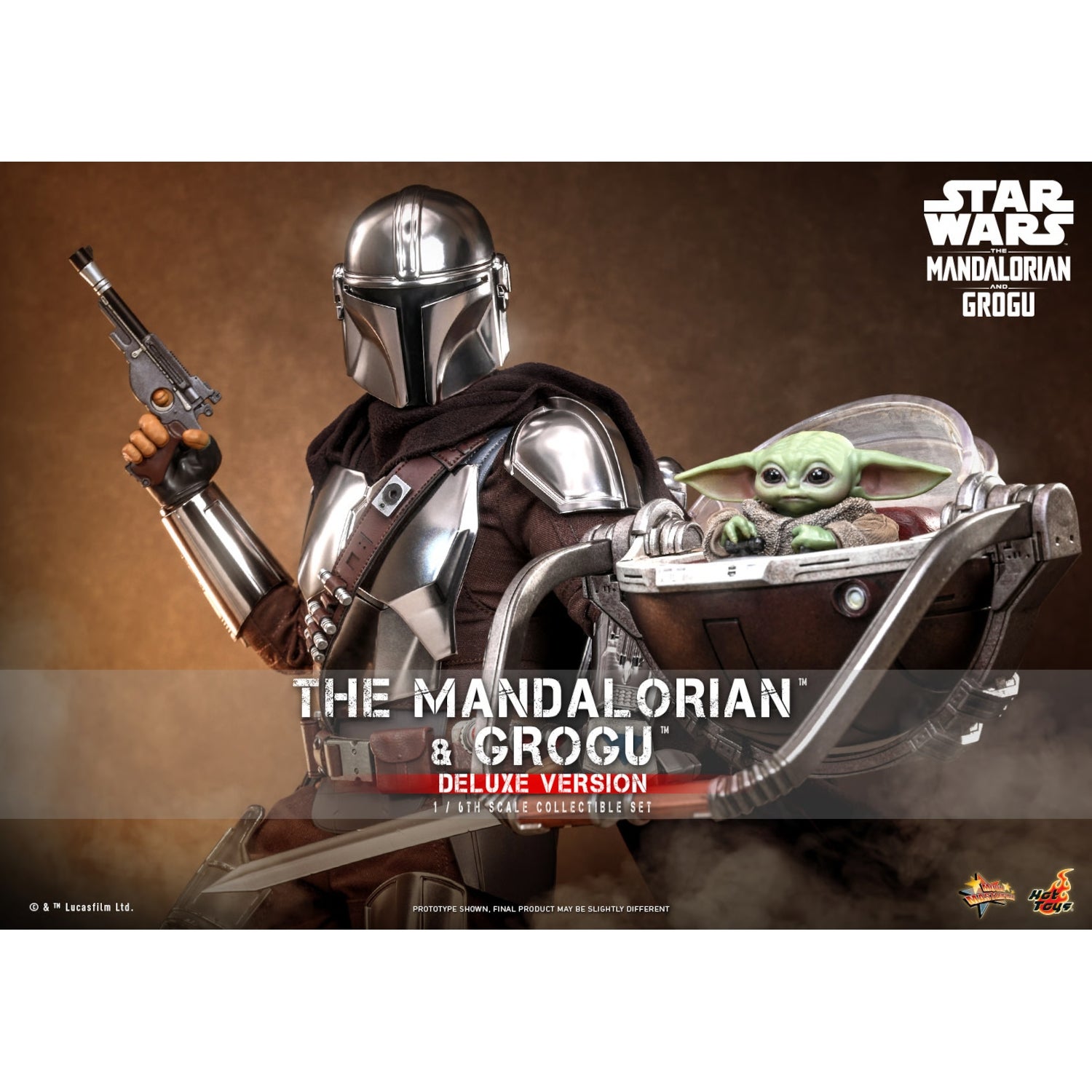 STAR WARS The Mandalorian and Grogu A賞 Star Wars: The Mandalorian & Grogu Movie Masterpiece Action Figure