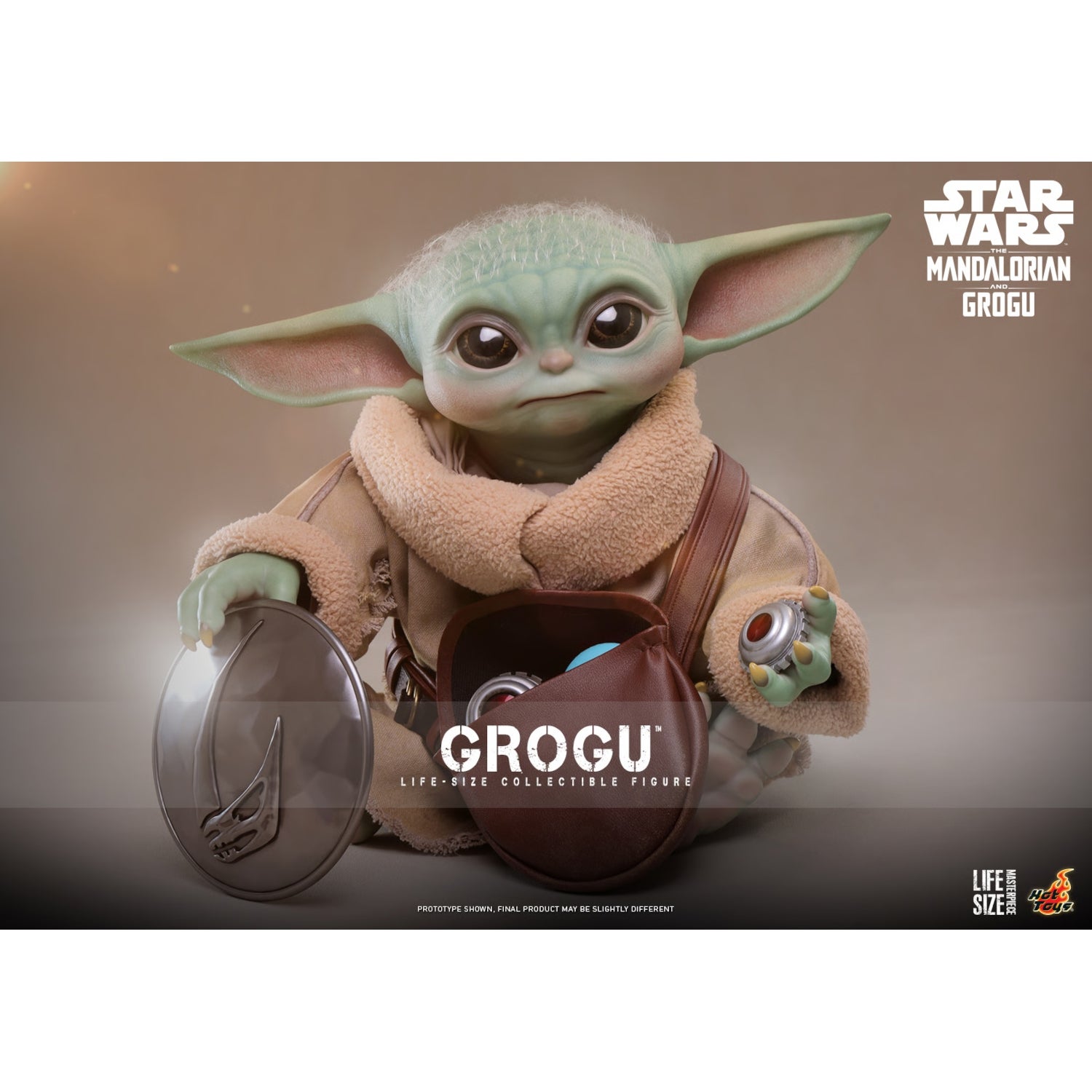 Star Wars: The Mandalorian & Grogu Life-Size Figure Grogu 38 cm