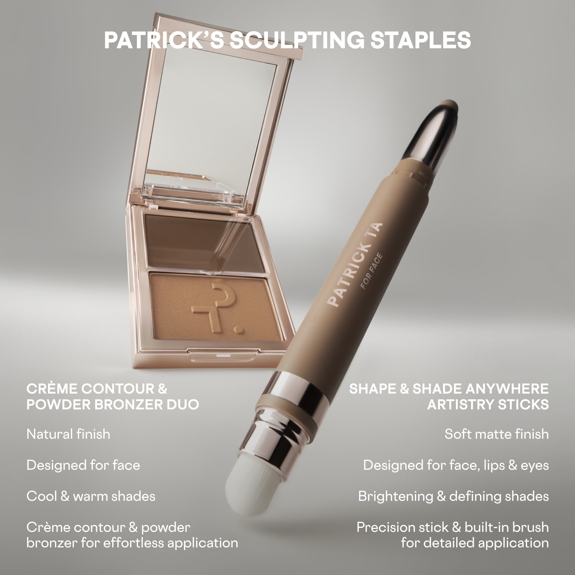 PATRICK TA Major Sculpt Shape & Shade Anywhere Artistry Stick 1.5g