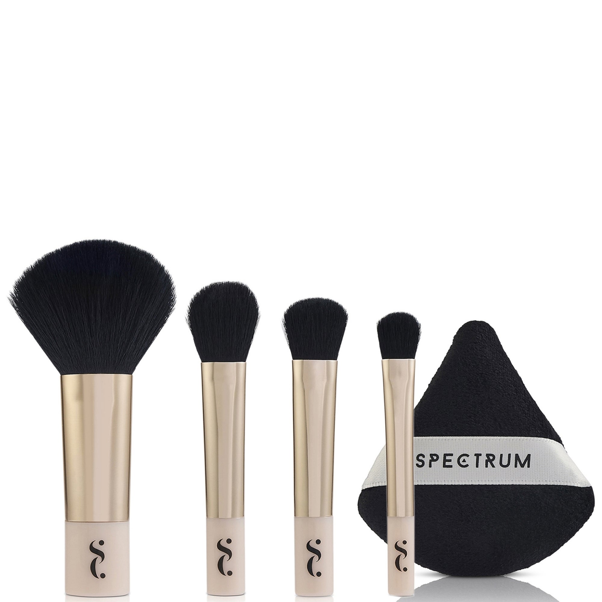 Spectrum Collections 'The Flawless Minis' 4-piece Brush and Powder Puff Set