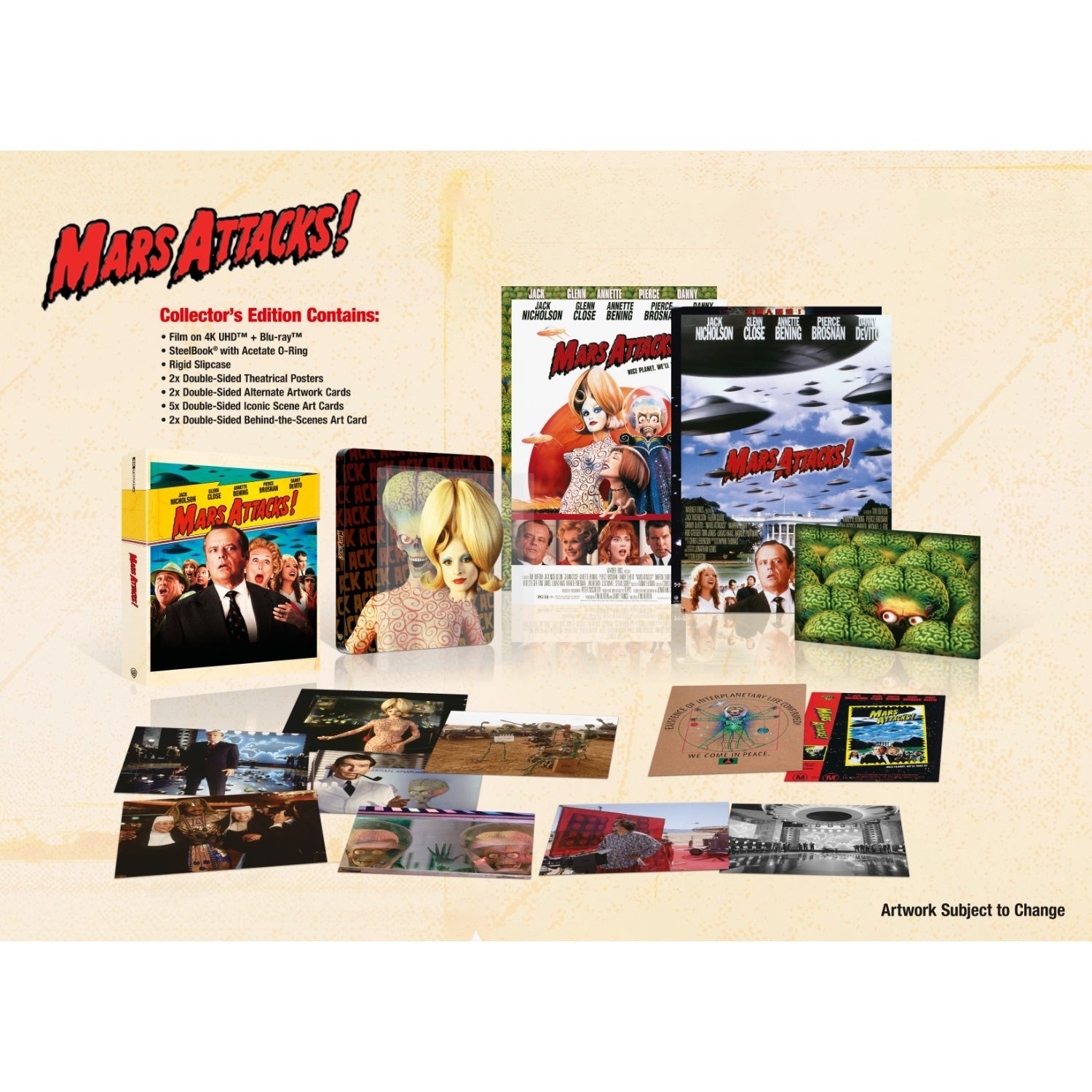Mars Attacks! 30th Anniversary Collector's Edition 4K Ultra HD