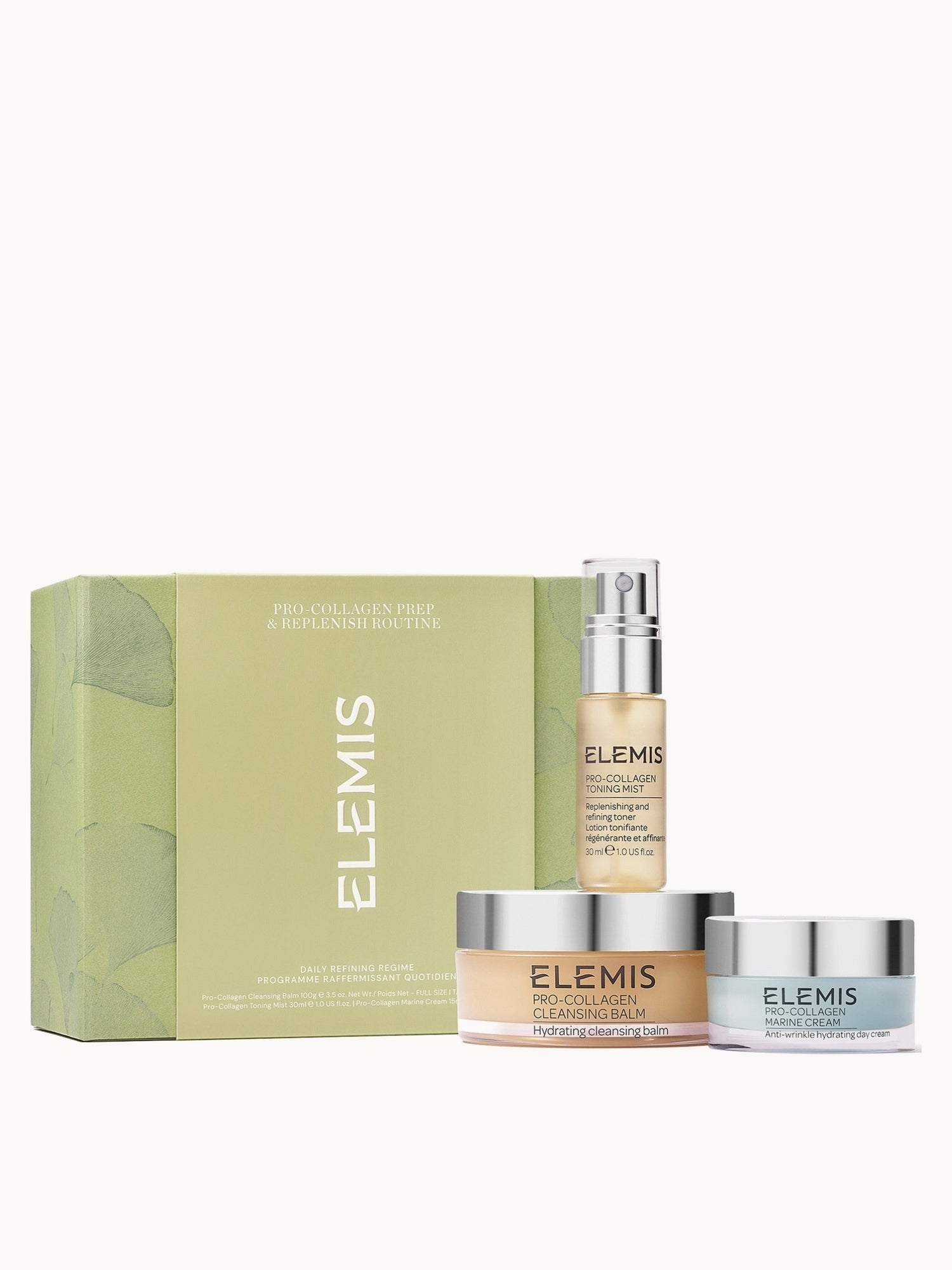 Elemis Pro-Collagen Prep & Replenish Routine (Worth £103, Saving 22%)