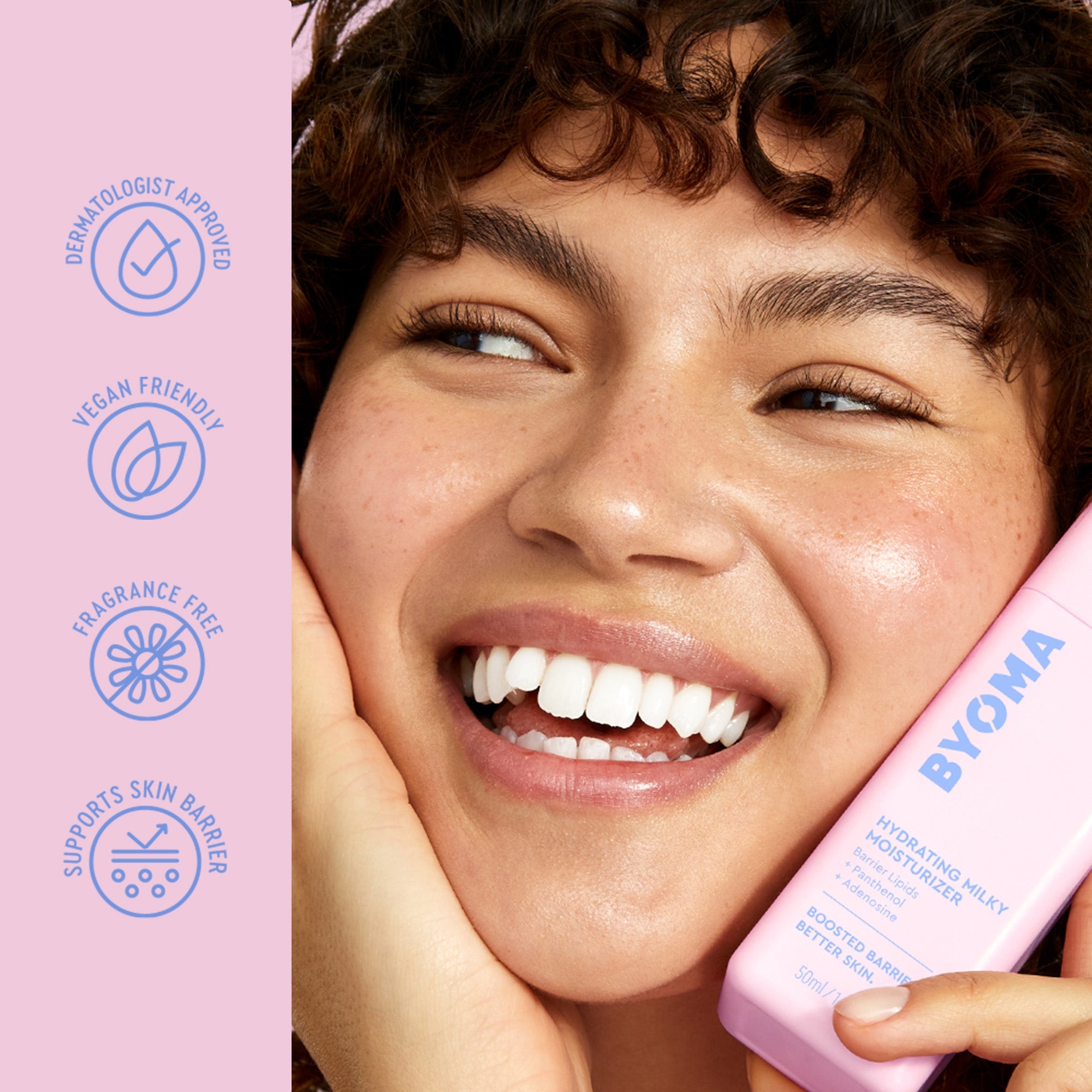 BYOMA Hydrating Milky Moisturiser 50ml | Cult Beauty