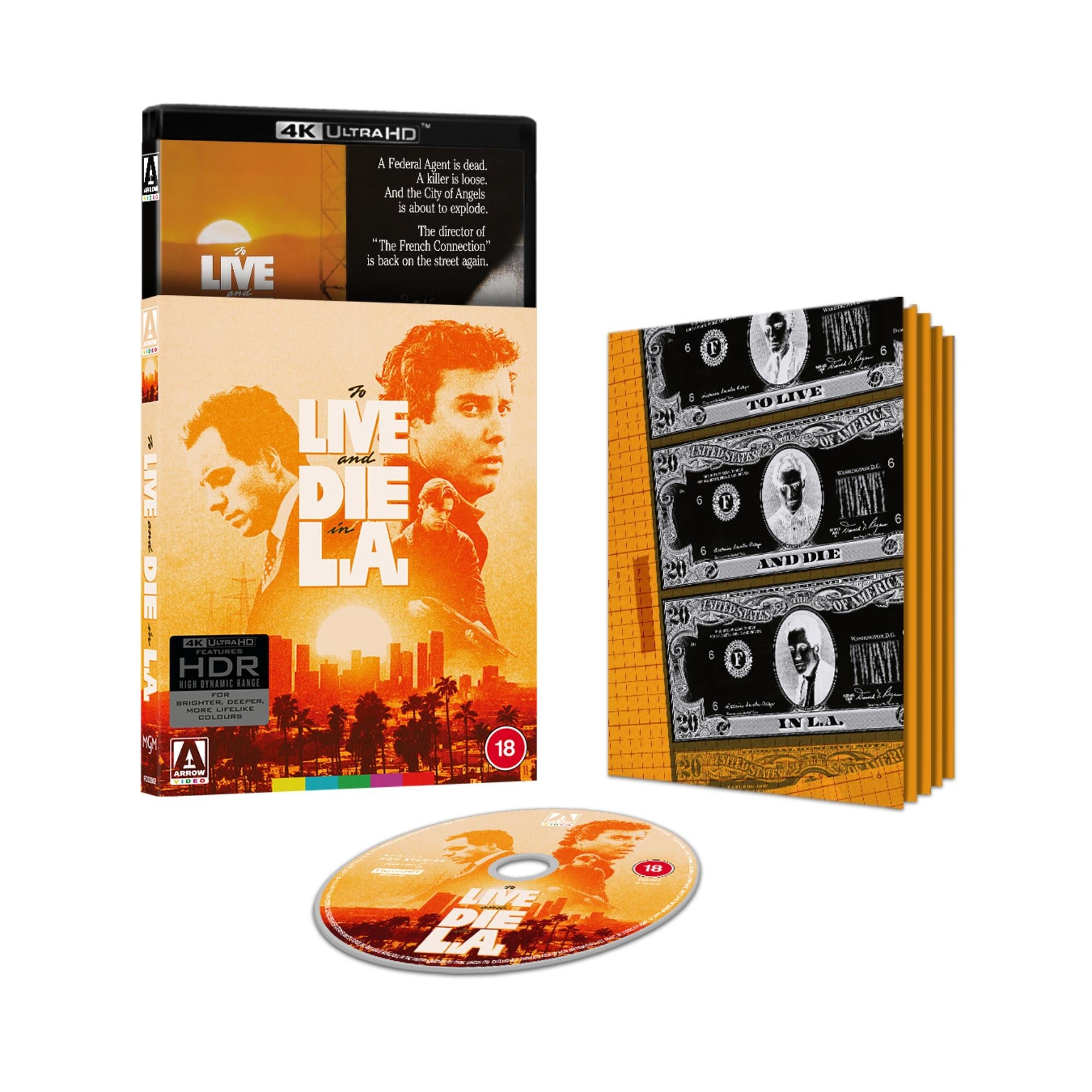 To Live and Die in L.A. Limited Edition 4K UHD | Arrow Films UK