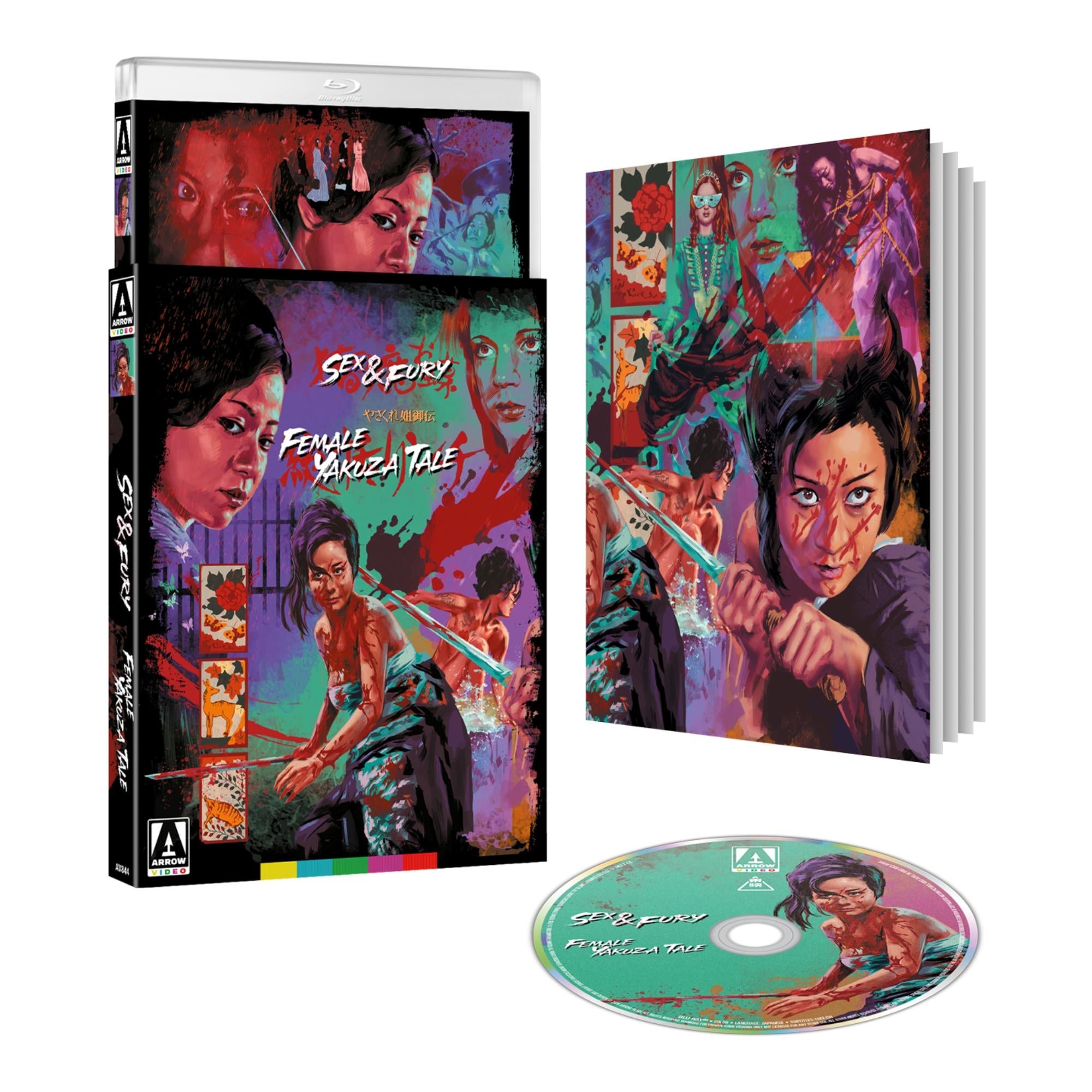 Sex and Fury / Female Yakuza Tale Limited Edition Blu-ray | Arrow
