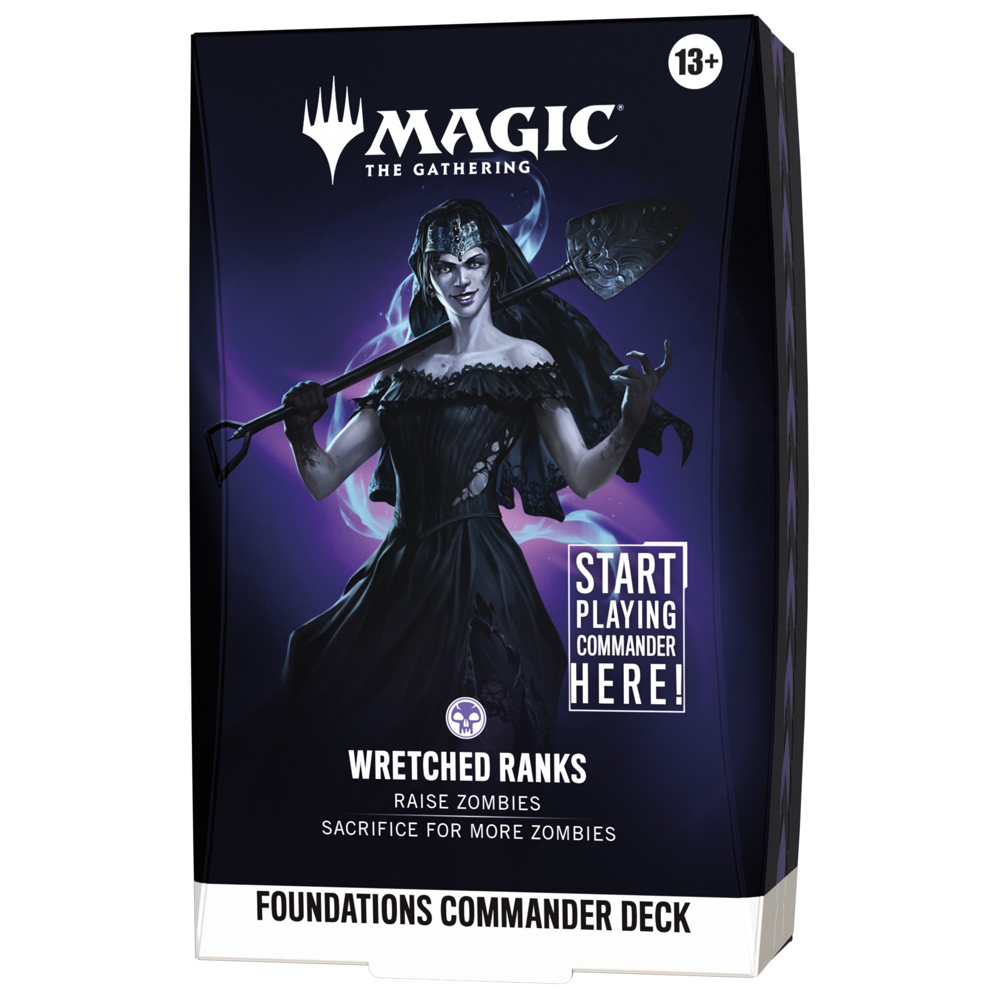 Magic: The Gathering Foundations Wretched Ranks Starter Commander Deck | Zavvi UK Magic: The Gathering Foundations Wretched Ranks Starter Commander Deck | Zavvi UK