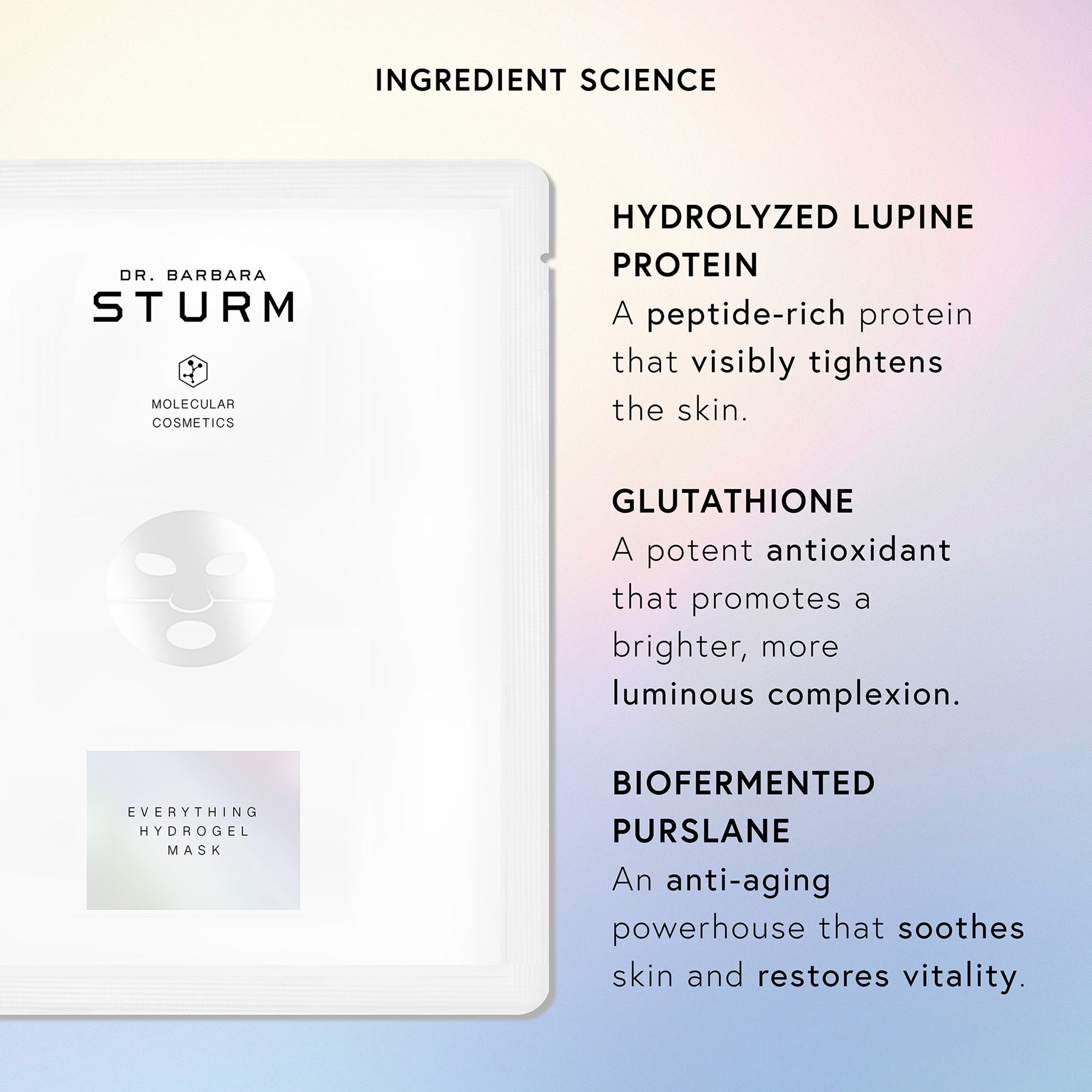 Dr. Barbara Sturm Everything Hydrogel Face Mask - Pack of 8 | Cult