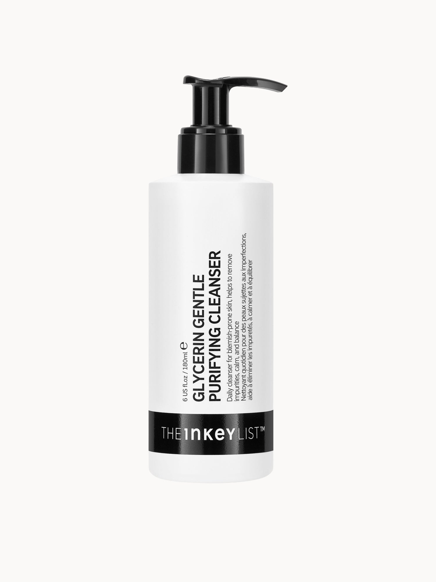 The Inkey List Glycerin Gentle Purifying Cleanser 180ml