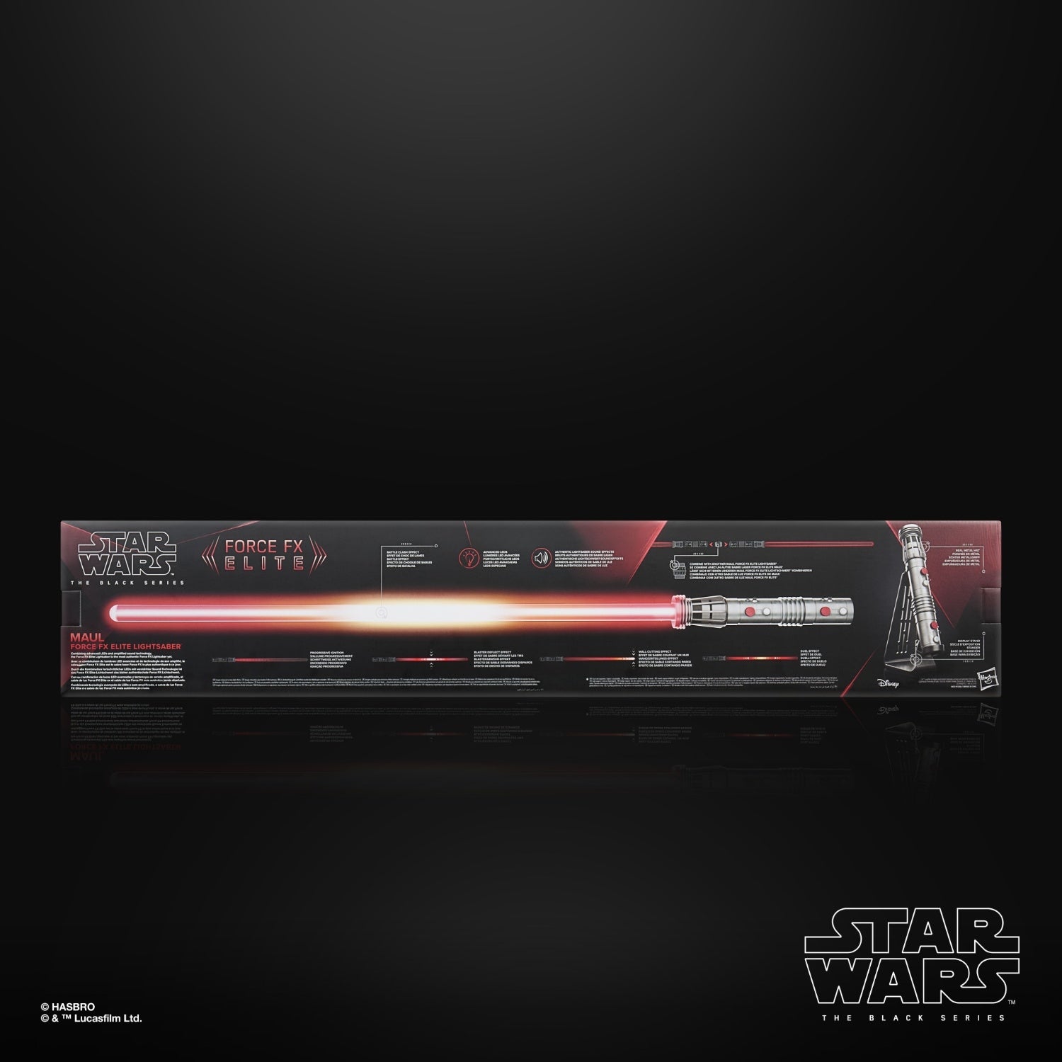 Star Wars The Black Series Force FX Elite Maul Premium Role-play