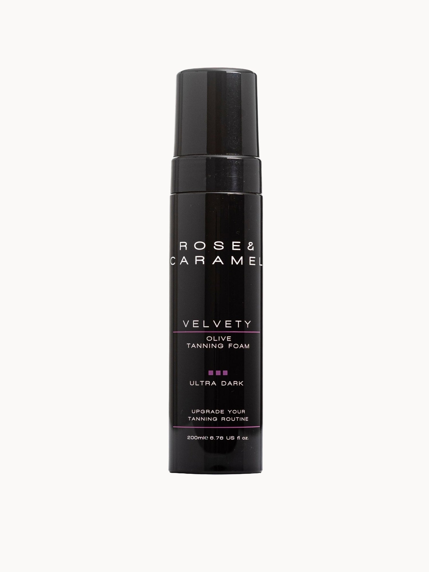 Rose & Caramel Velvety Olive Ultra Dark Tanning Foam 200ml