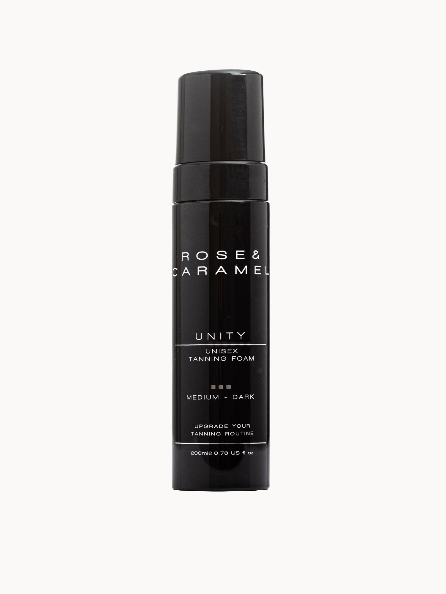 Rose & Caramel Unity Unisex Medium Dark Tanning Foam 200ml