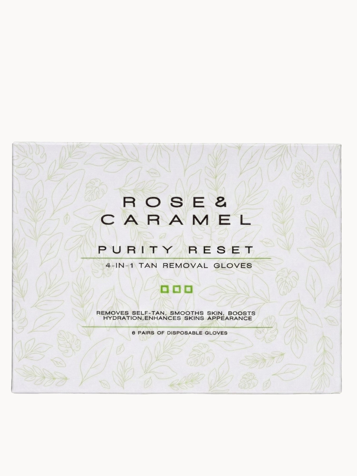 Rose & Caramel Purity Reset 4in1 Tan Removing Gloves 150g