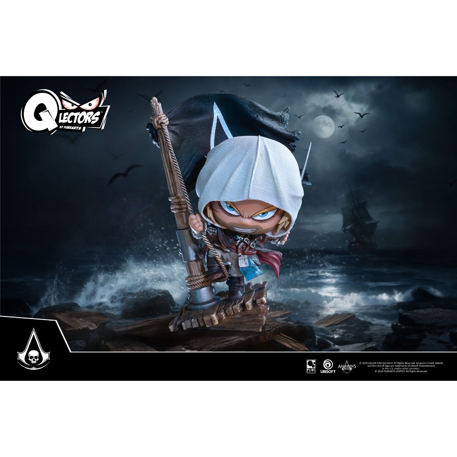 PureArts Qlectors Assassin's Creed Black Flag Edward Kenway PVC
