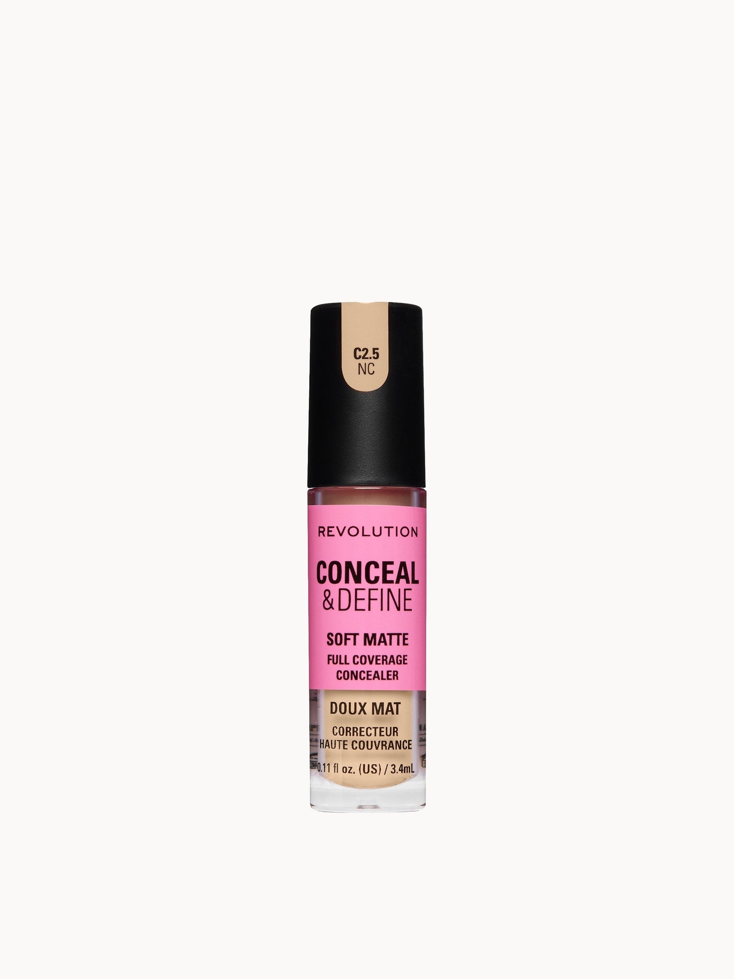 Revolution Conceal and Define Full Coverage Concealer (Various Shades)