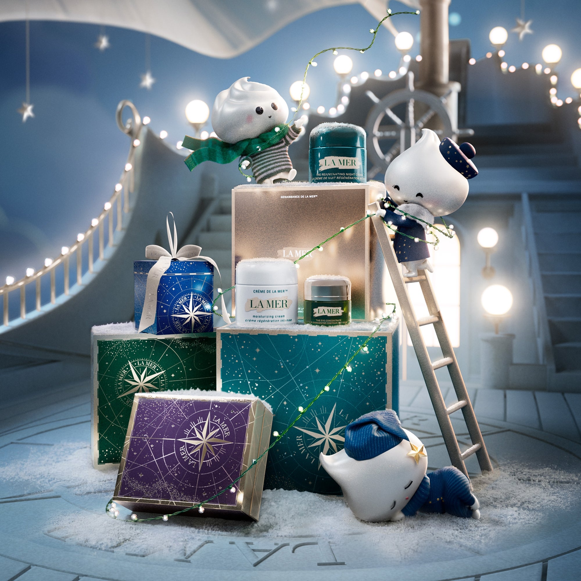 La Mer Daily Essentials Gift Set: Lip & Moisturising Soft Cream
