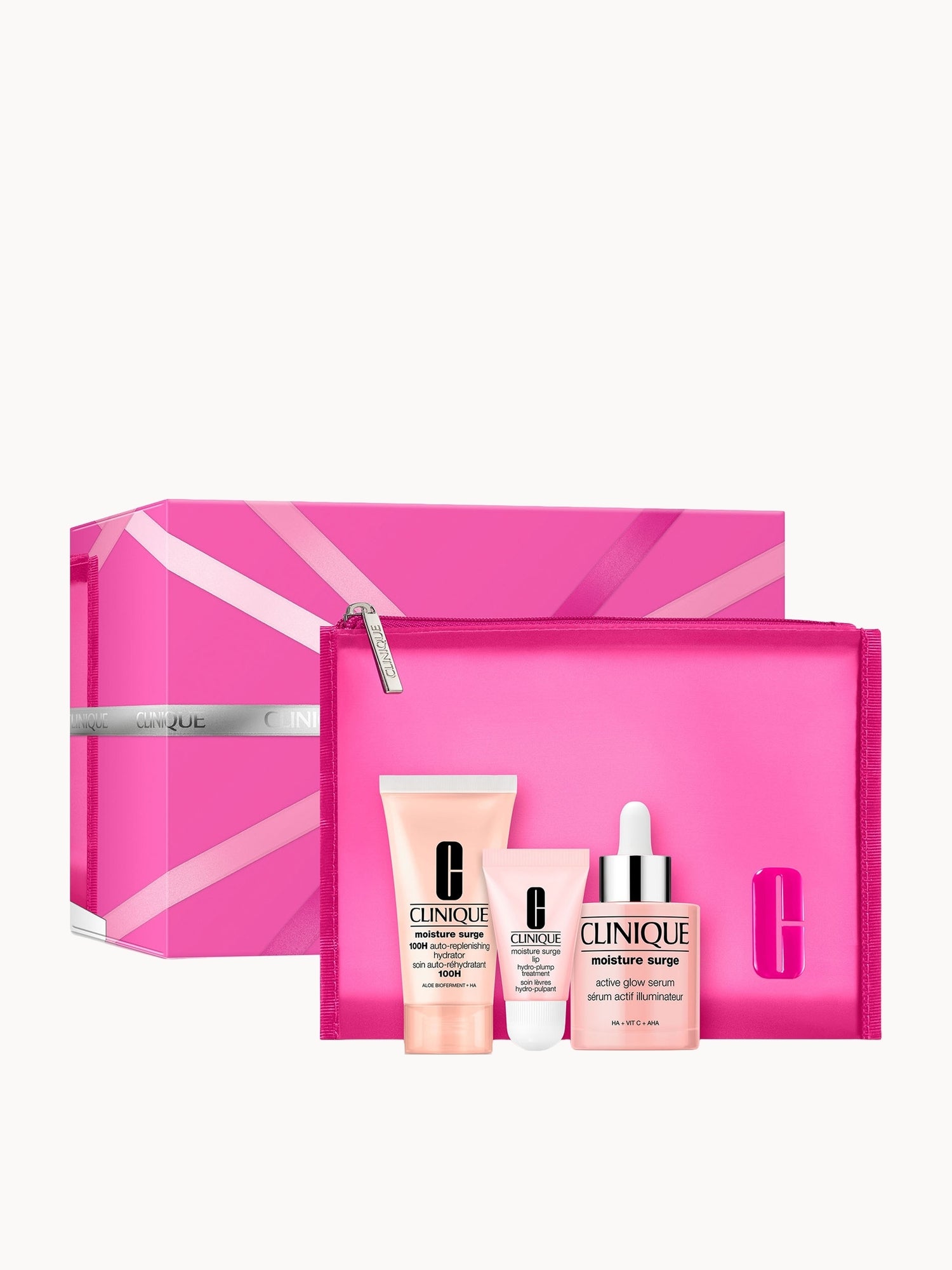 Clinique Moisture Surge Glow Serum Skincare Gift Set