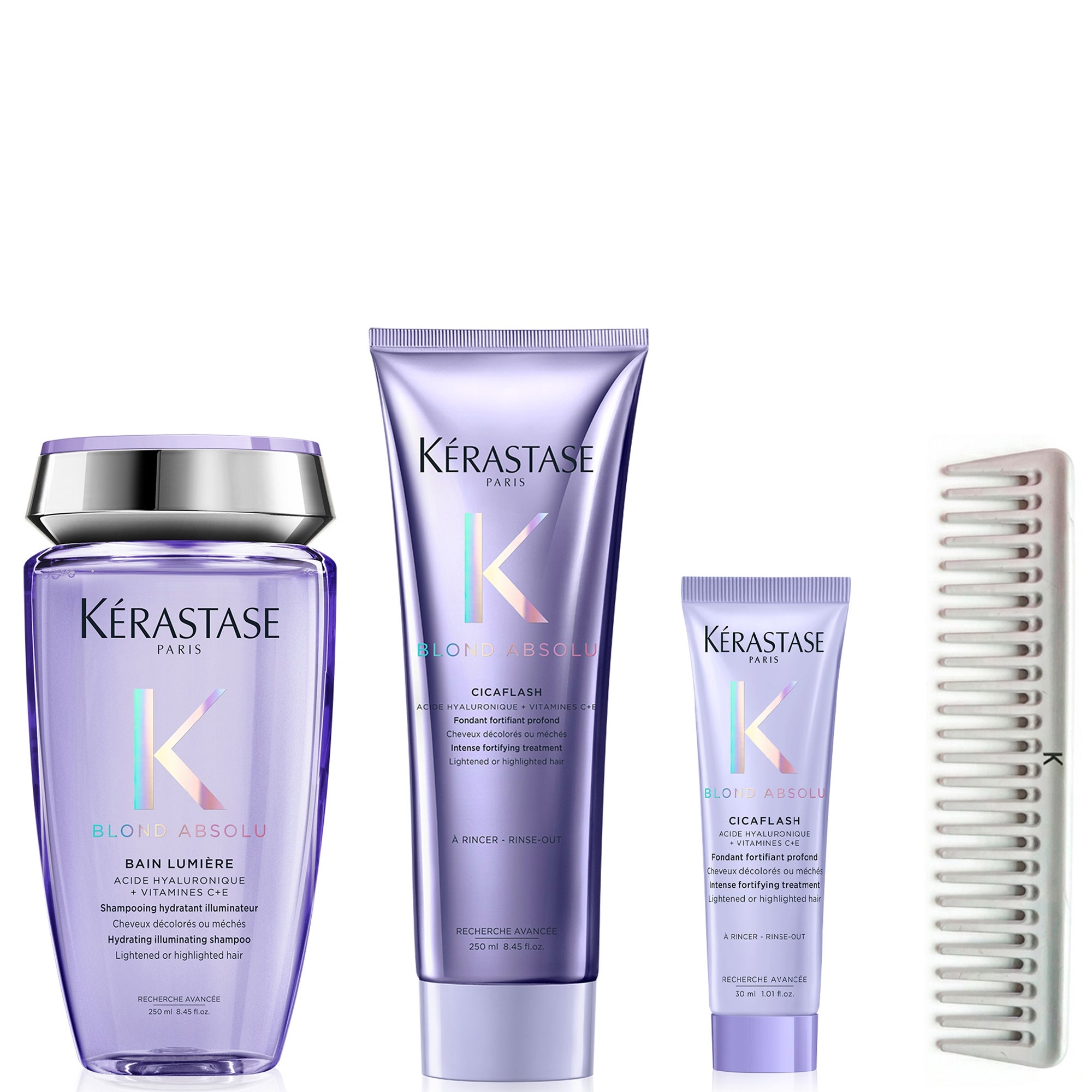 Kerastase Blond Absolu Shampoo & Conditioner with Travel Size