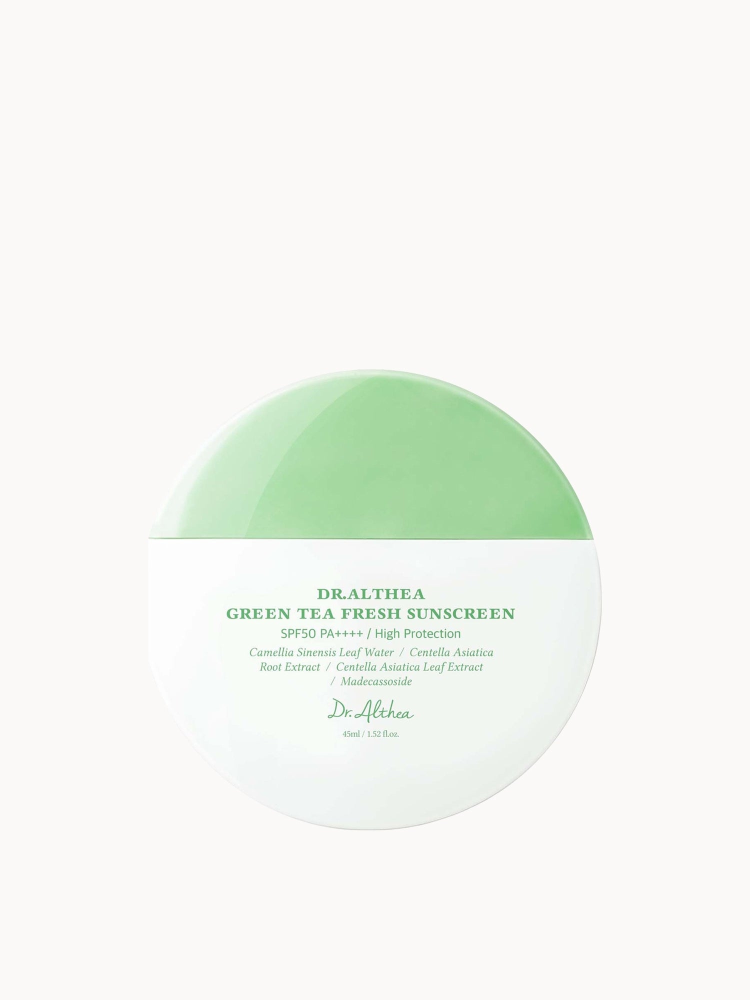 Dr.Althea Green Tea Fresh Sunscreen SPF50 45ml