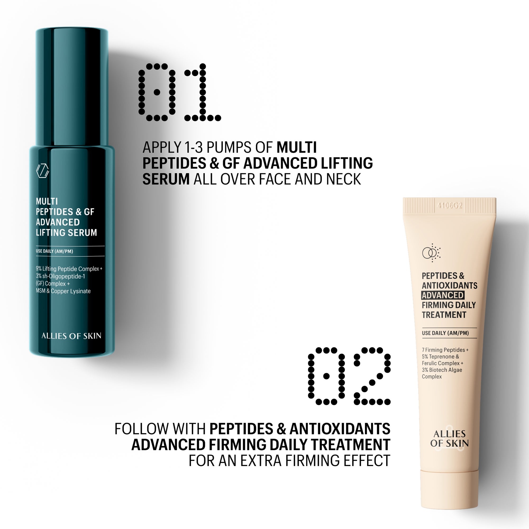 Allies of Skin Resilient & Firm Set Growth Factor Serum