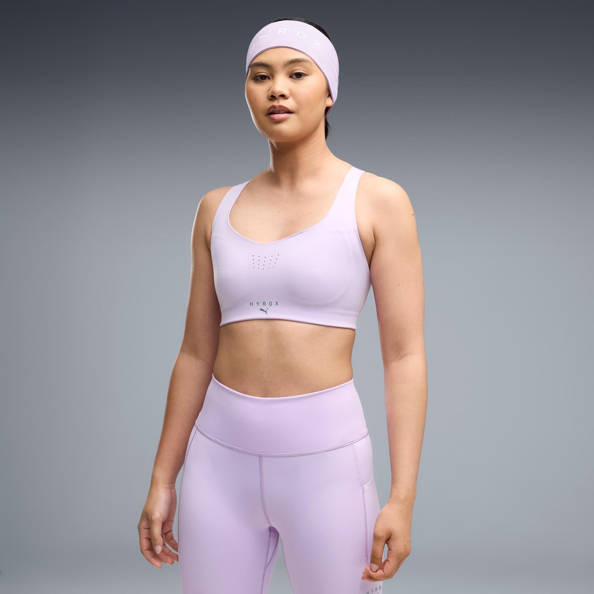 WOMEN'S PWRMODE BRA - purple - XS | HYROX Shop Official