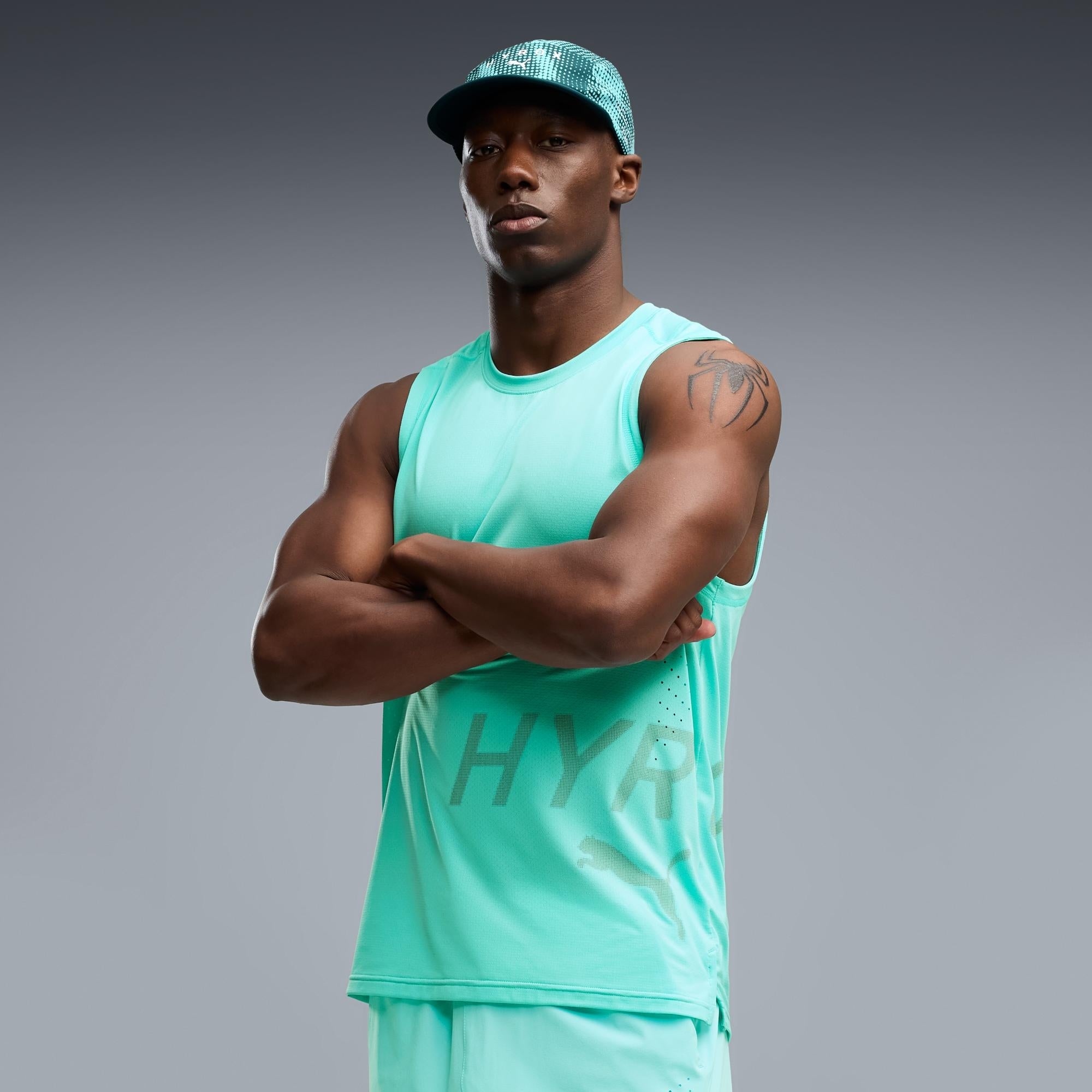 MEN'S PWRMODE TRAINING TANK - mint - S | HYROX Shop Official