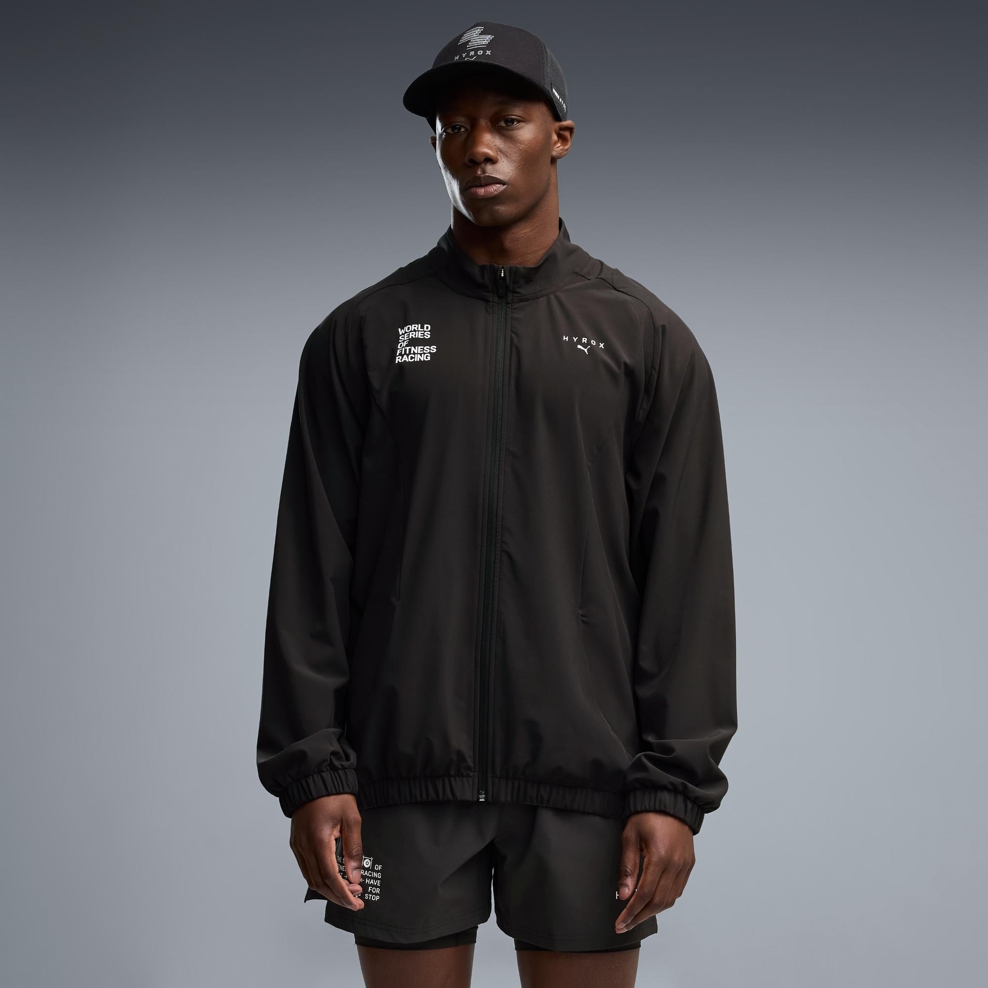 MEN'S PWRMODE JACKET - black - S | HYROX Shop Official
