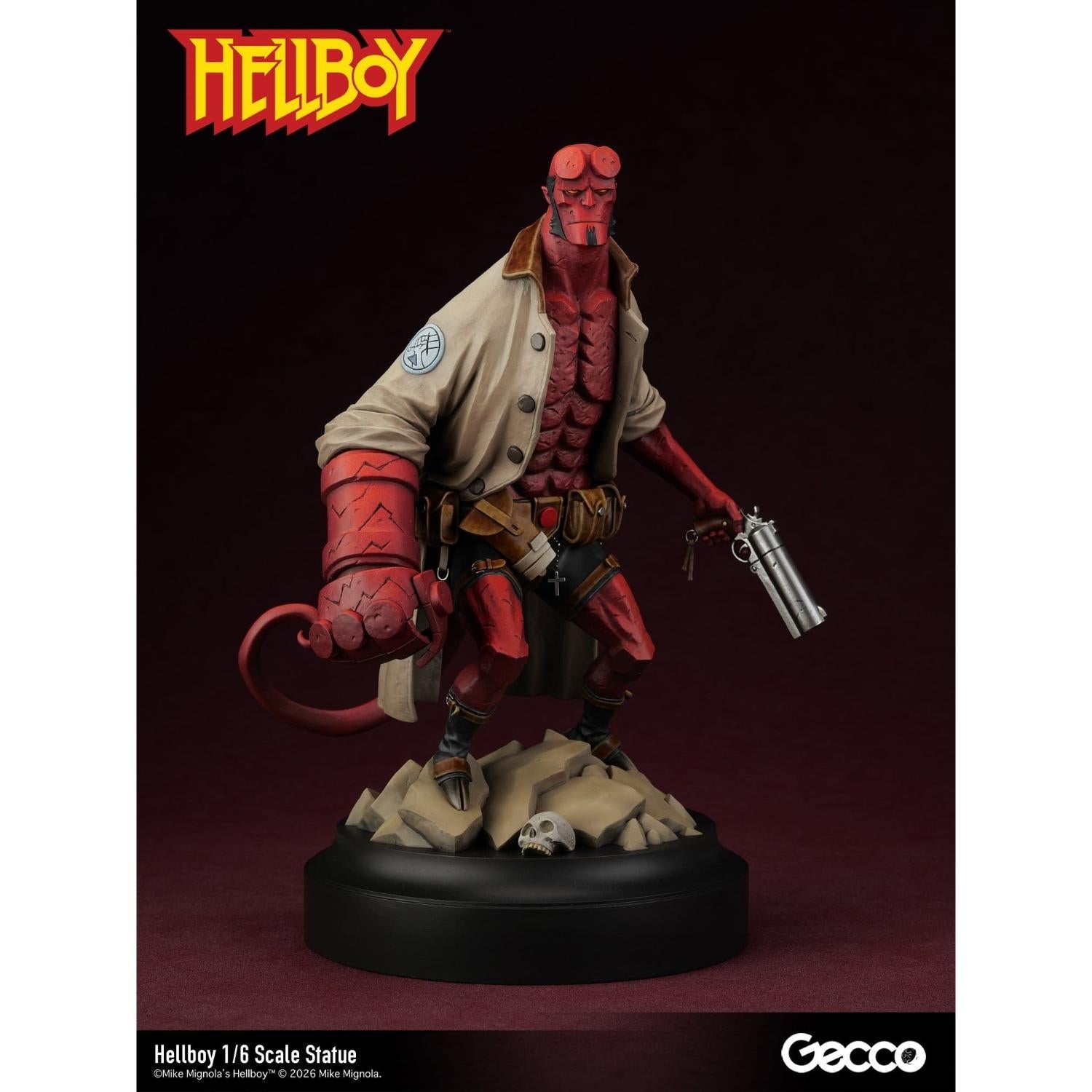 Hellboy PVC Figure 1/6 34 cm | Zavvi UK