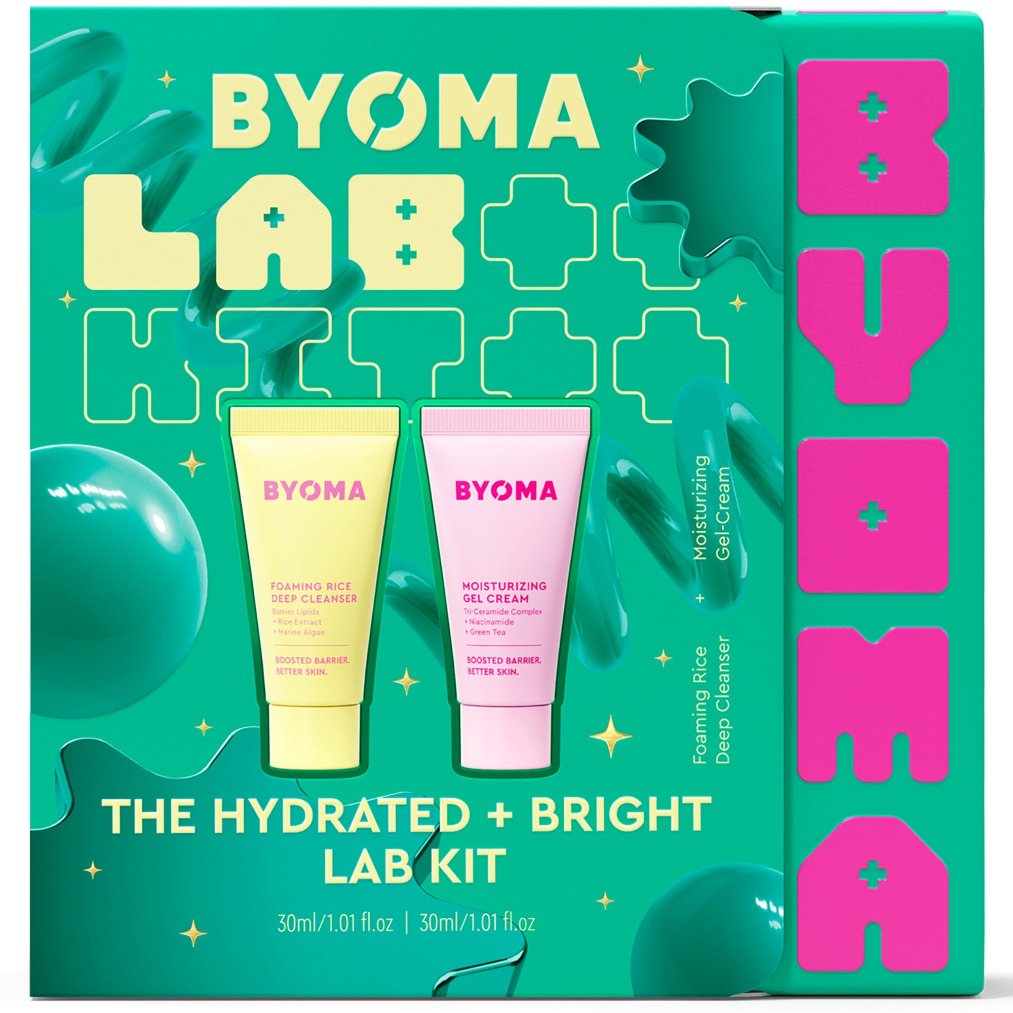 BYOMA The Hydrated + Bright Lab Kit | Cult Beauty
