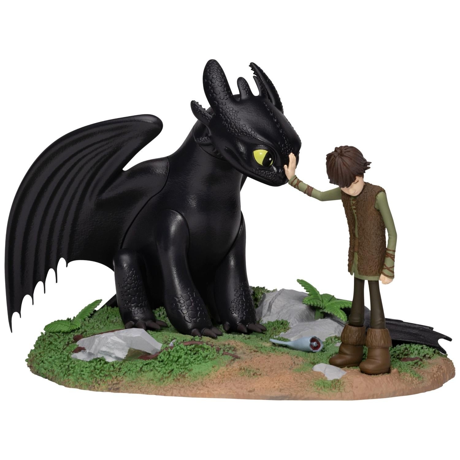 Beast Kingdom Dragons D-Stage PVC Diorama Toothless & Hiccup 15 cm